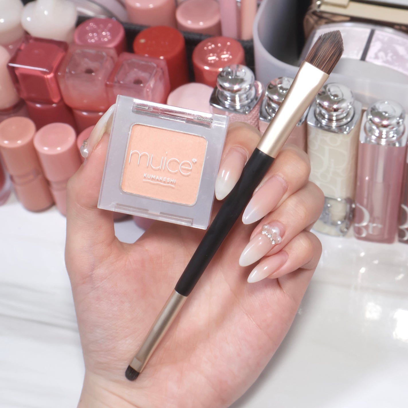 ダブルエンドコンシーラーブラシ/ロージーローザ/メイクブラシを使ったクチコミ(1枚目)