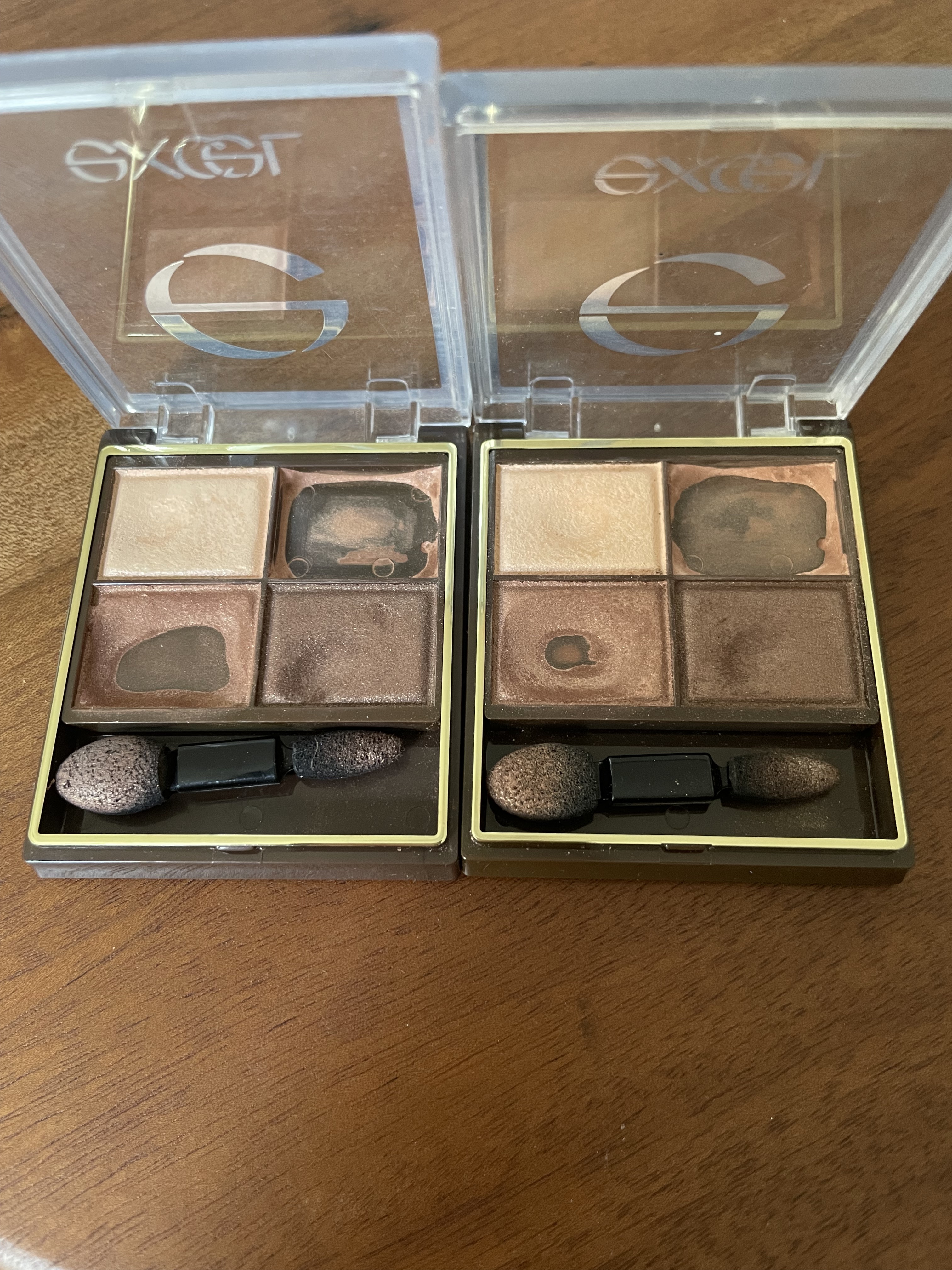 スキニーリッチシャドウ/excel/アイシャドウパレットを使ったクチコミ（1枚目）