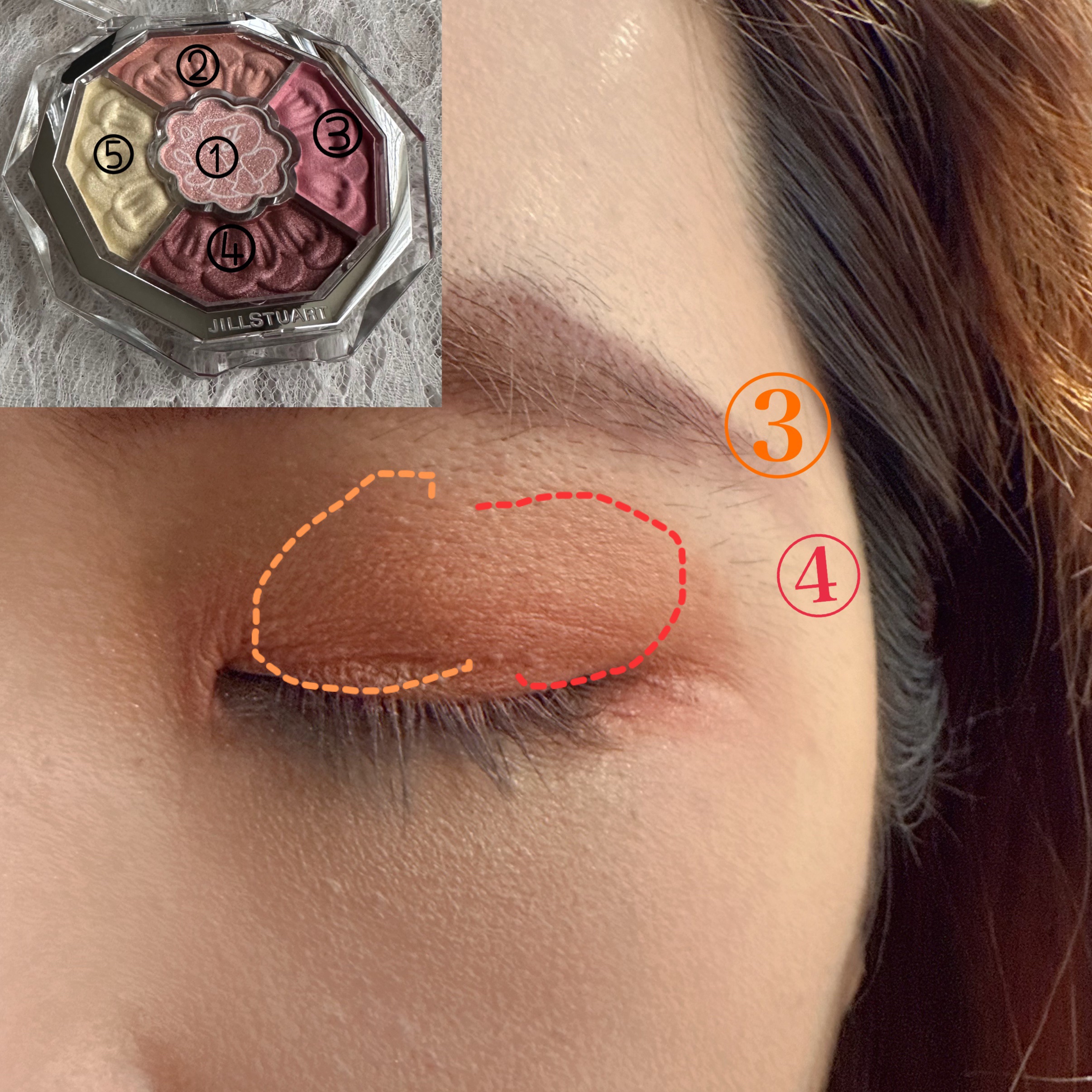 ジルスチュアート ブルームクチュール アイズ　ジュエルドブーケ/JILL STUART/アイシャドウパレットを使ったクチコミ（3枚目）