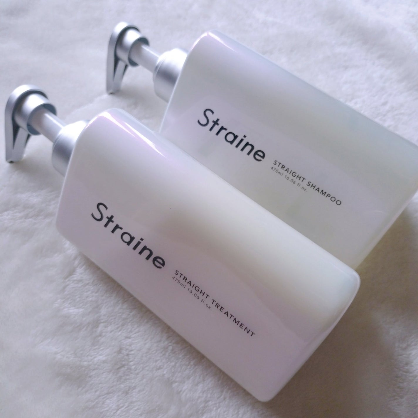 ストレートシャンプー/ストレートトリートメント ホワイトブロッサムの香り/Straine/市販シャンプーを使ったクチコミ(2枚目)