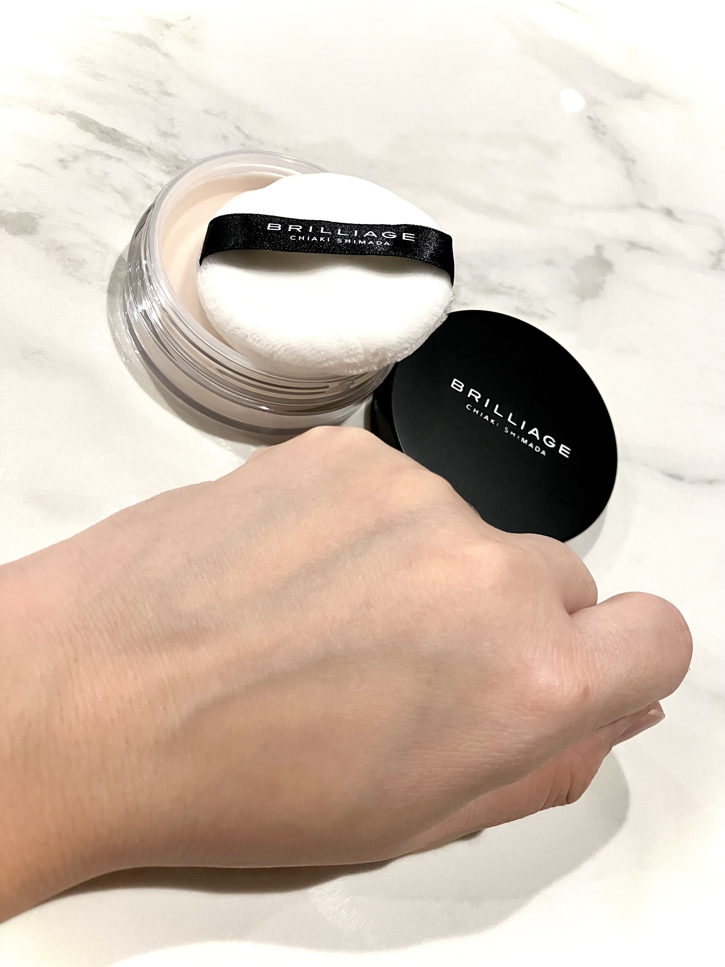 エクセレント ルミナス プライマーパウダー/ブリリアージュ/ルースパウダーを使ったクチコミ（3枚目）