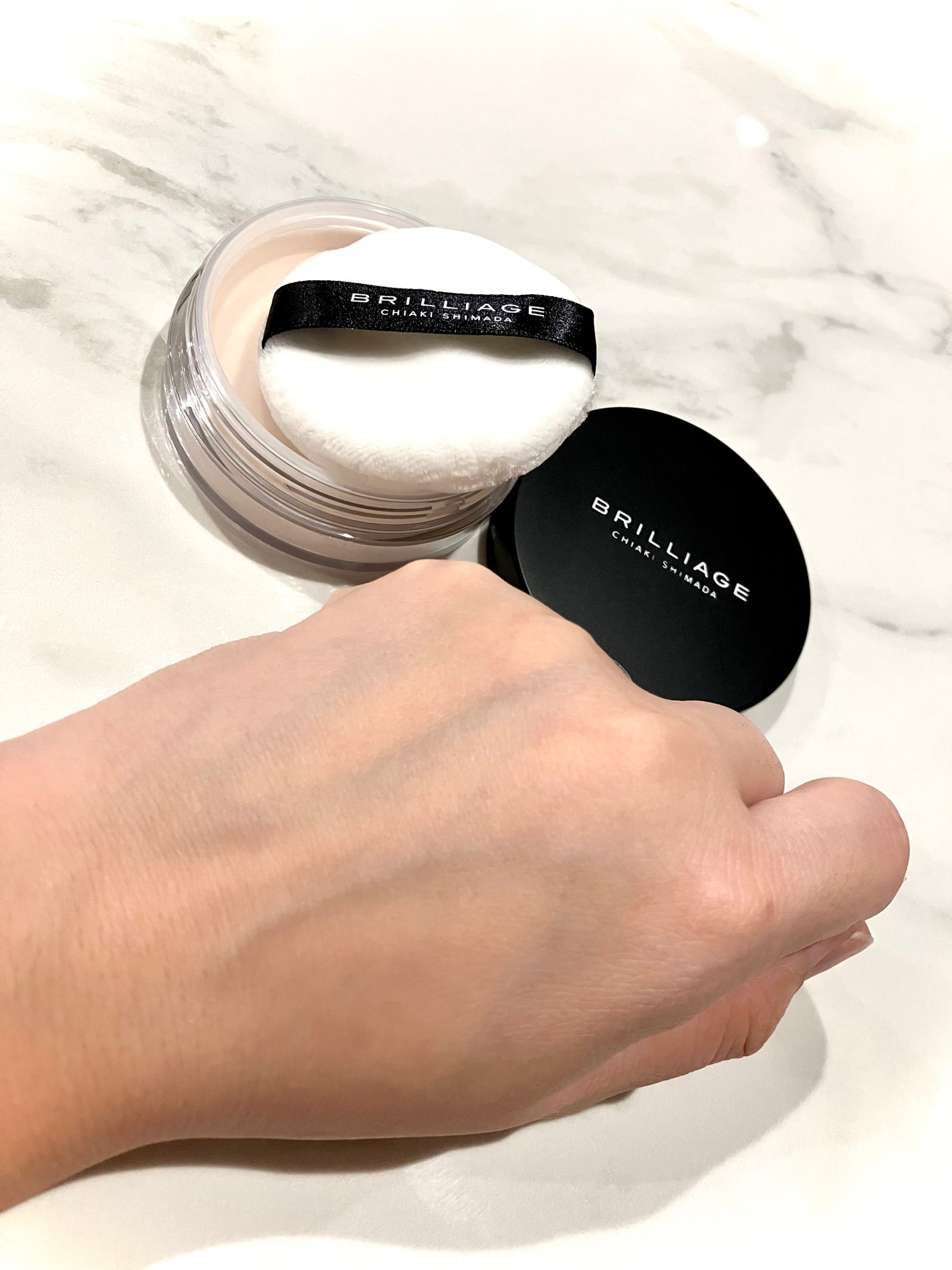 エクセレント ルミナス プライマーパウダー/ブリリアージュ/ルースパウダーを使ったクチコミ(3枚目)