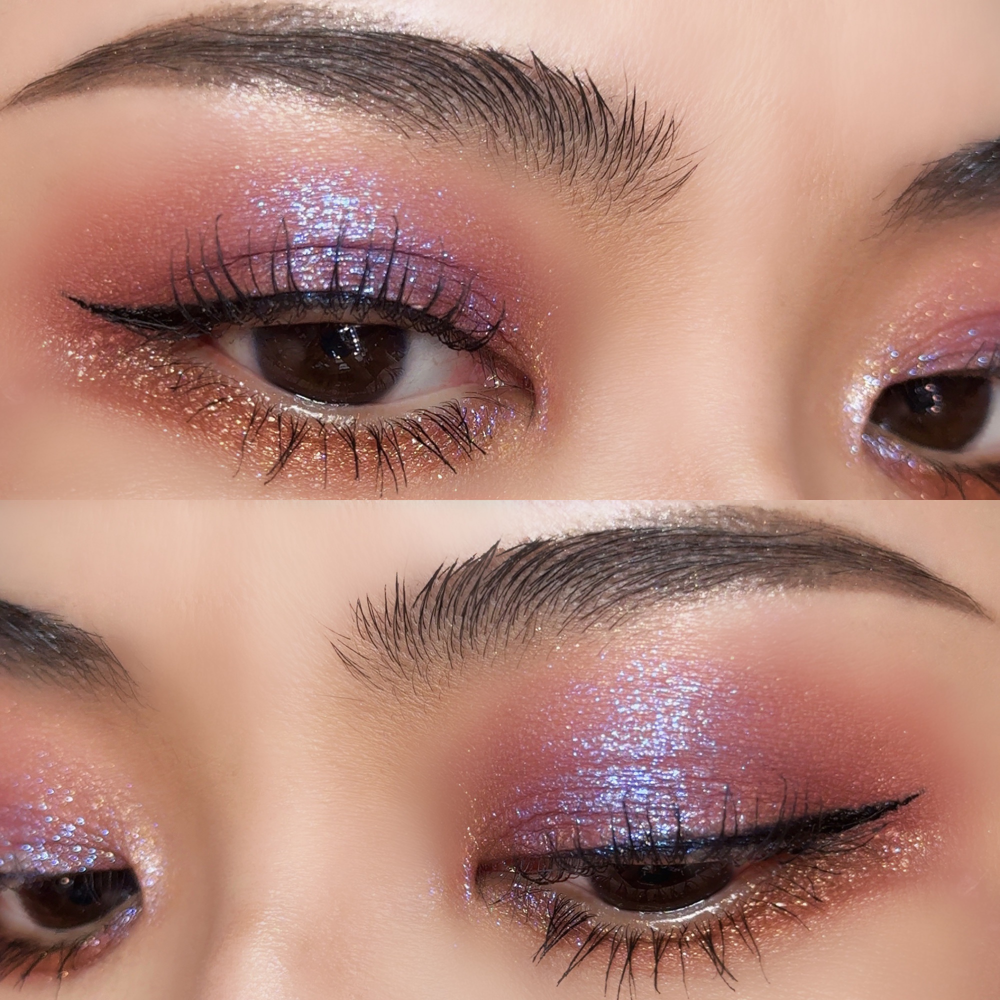 蝶影流光アイシャドウパレット/花西子/アイシャドウパレットを使ったクチコミ（2枚目）