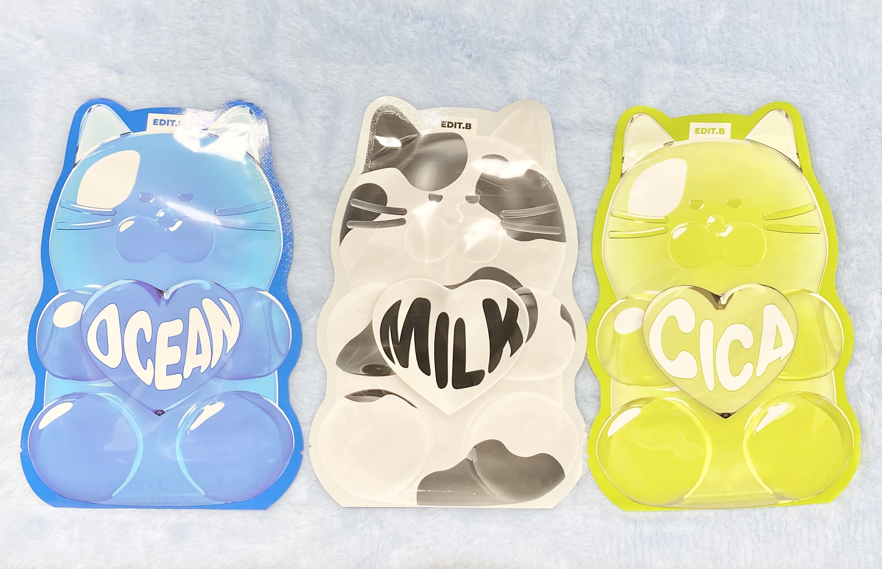 ウォータープルグミマスク/EDIT.B/シートマスク・パックを使ったクチコミ（2枚目）