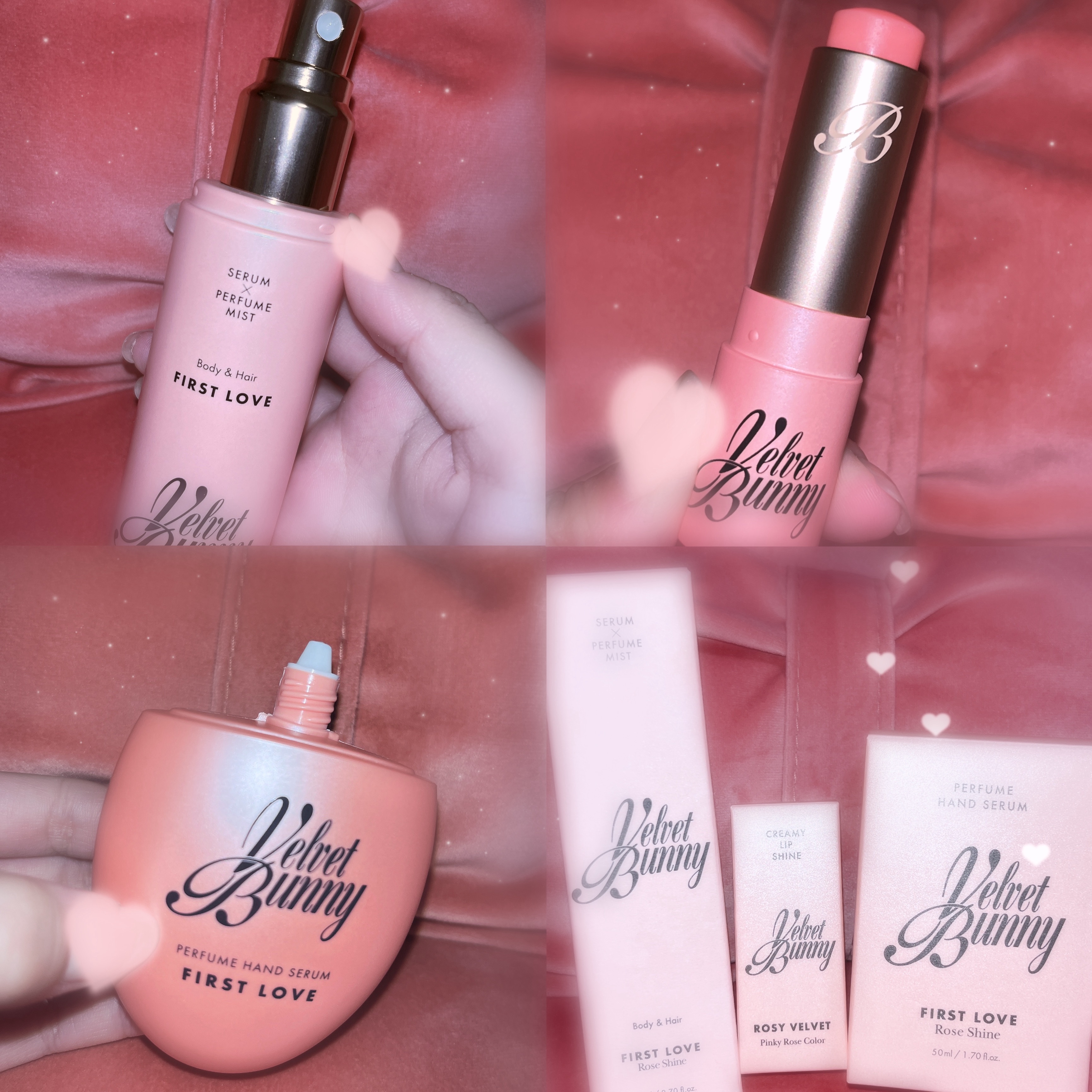 セラム X パフュームミスト FIRST LOVE/Velvet Bunny/香水(レディース)を使ったクチコミ（2枚目）
