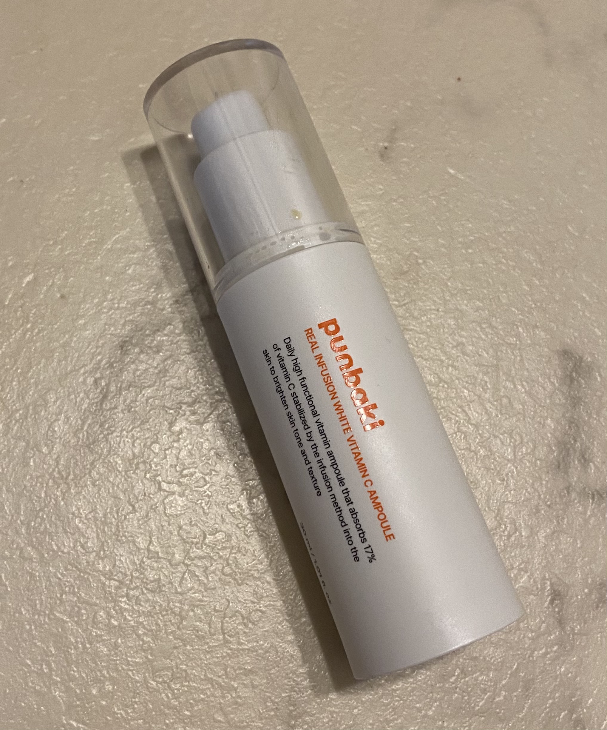 リアルインフュージョンホワイトビタミンC アンプル/punbaki家族/美容液を使ったクチコミ（1枚目）