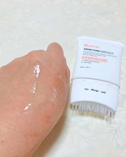 グローターンヘアアンプル/リリーイブ/頭皮ローションを使ったクチコミ(9枚目)