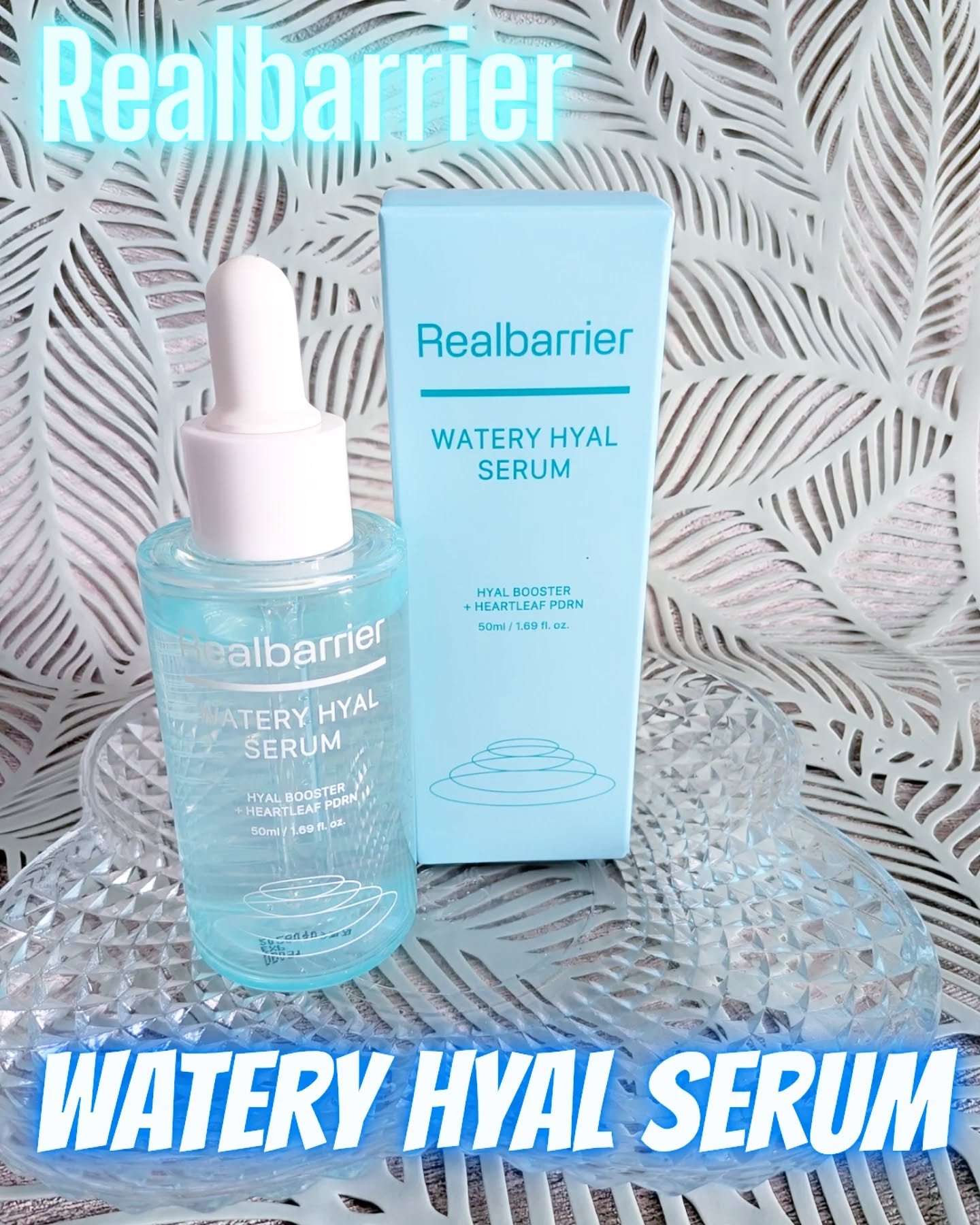 ウォータリー ヒアル セラム/Real Barrier/美容液を使ったクチコミ（1枚目）