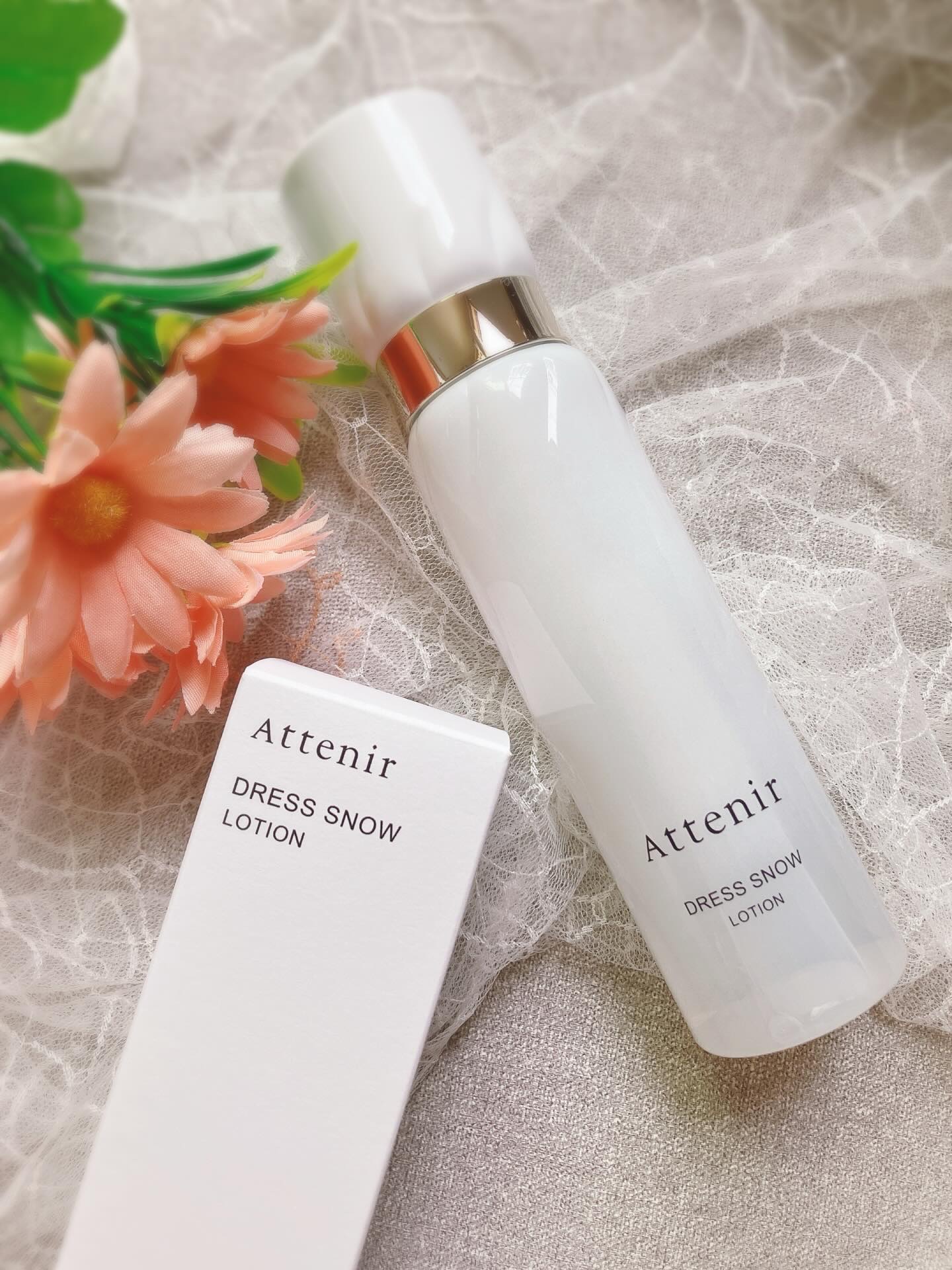 ドレススノー ローション【医薬部外品】 /アテニア/化粧水を使ったクチコミ（1枚目）