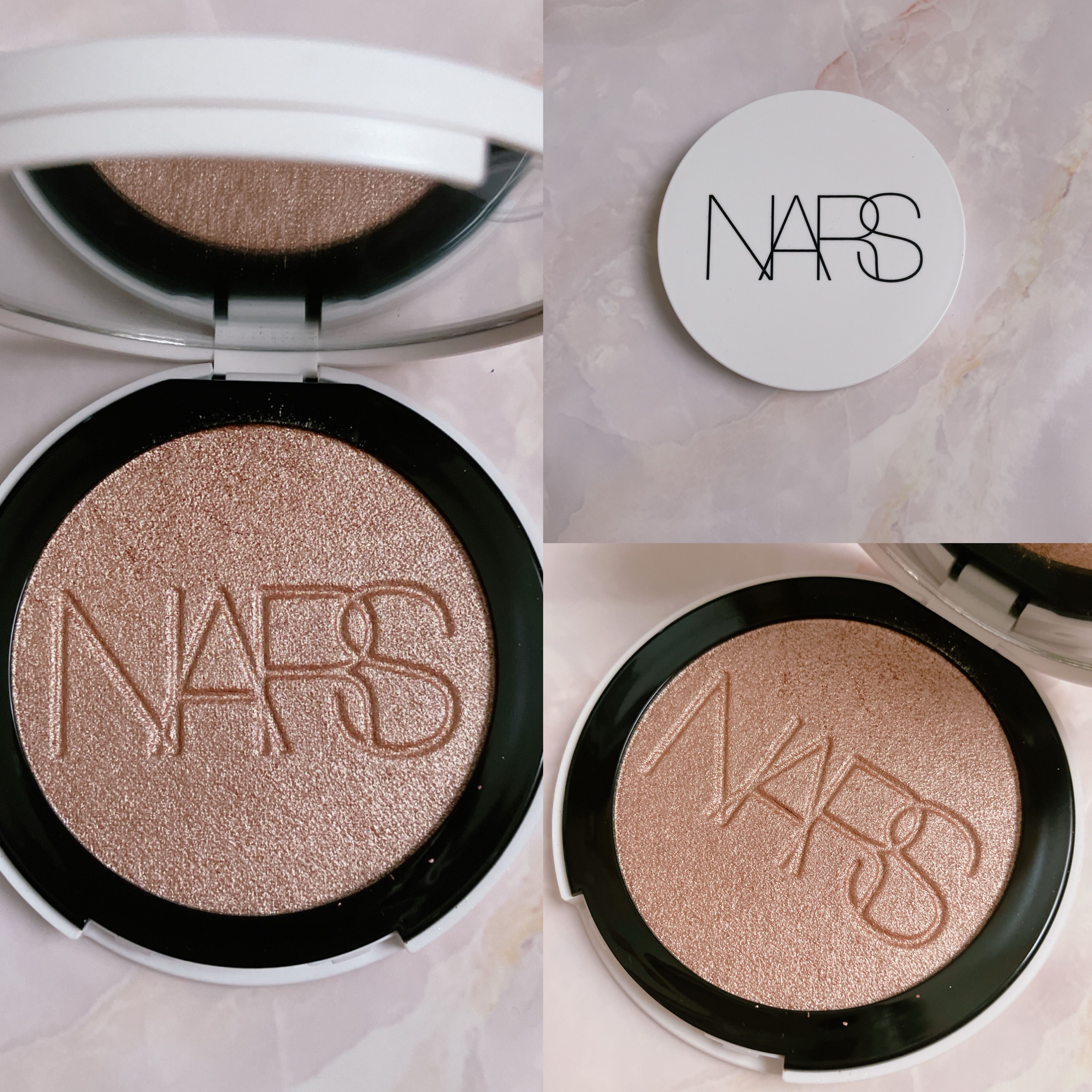 NARS ライトリフレクティング ルミナイジングパウダー/NARS/パウダーハイライトを使ったクチコミ（2枚目）