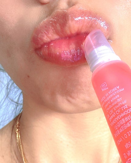 Lip Care Color Oil/BeginS by JUNGSAEMMOOL/リップオイルを使ったクチコミ(2枚目)