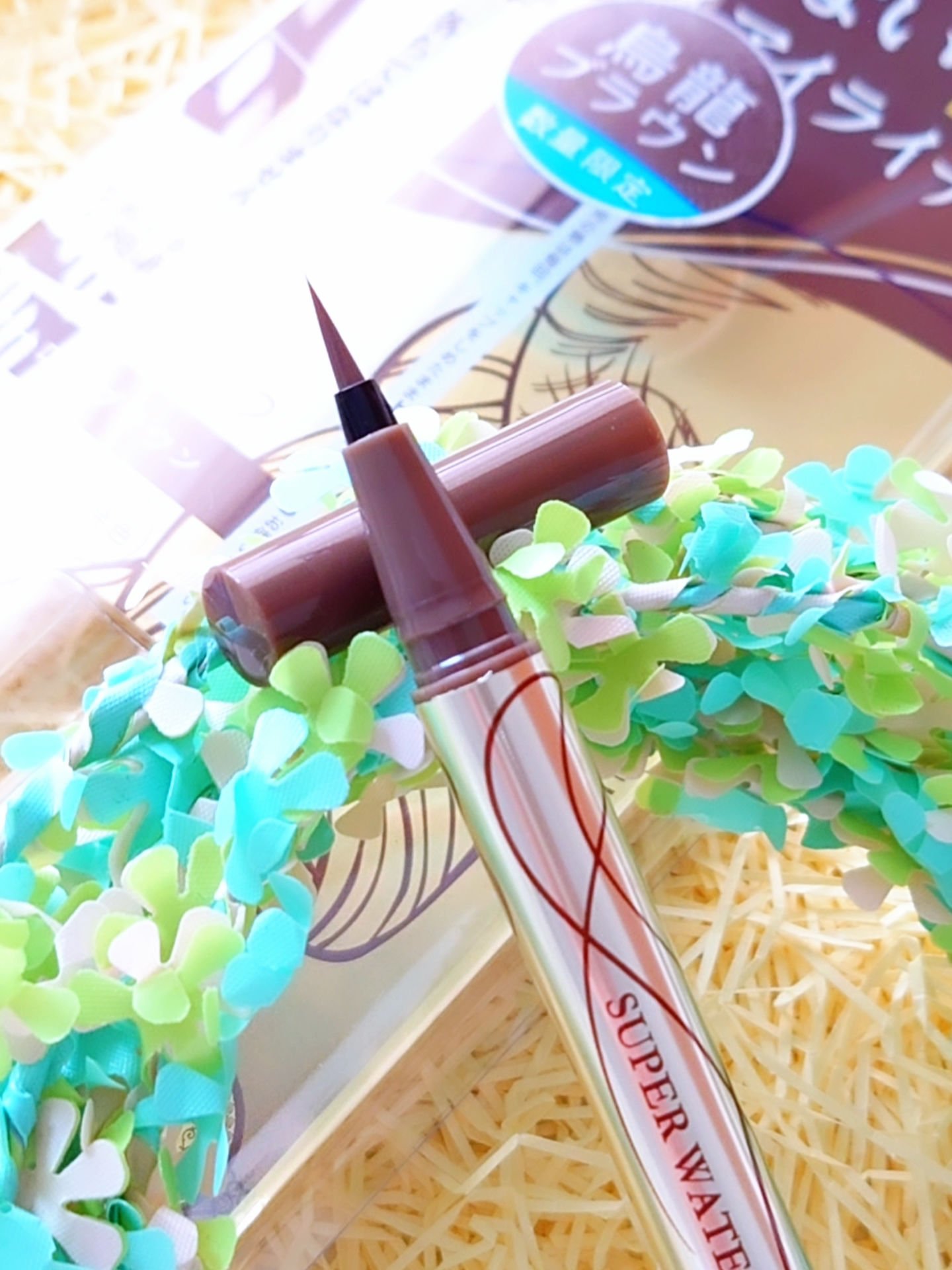 プライムリキッドアイライナー リッチキープ 54 ウーロンブラウン/ヒロインメイク/リキッドアイライナーを使ったクチコミ（3枚目）