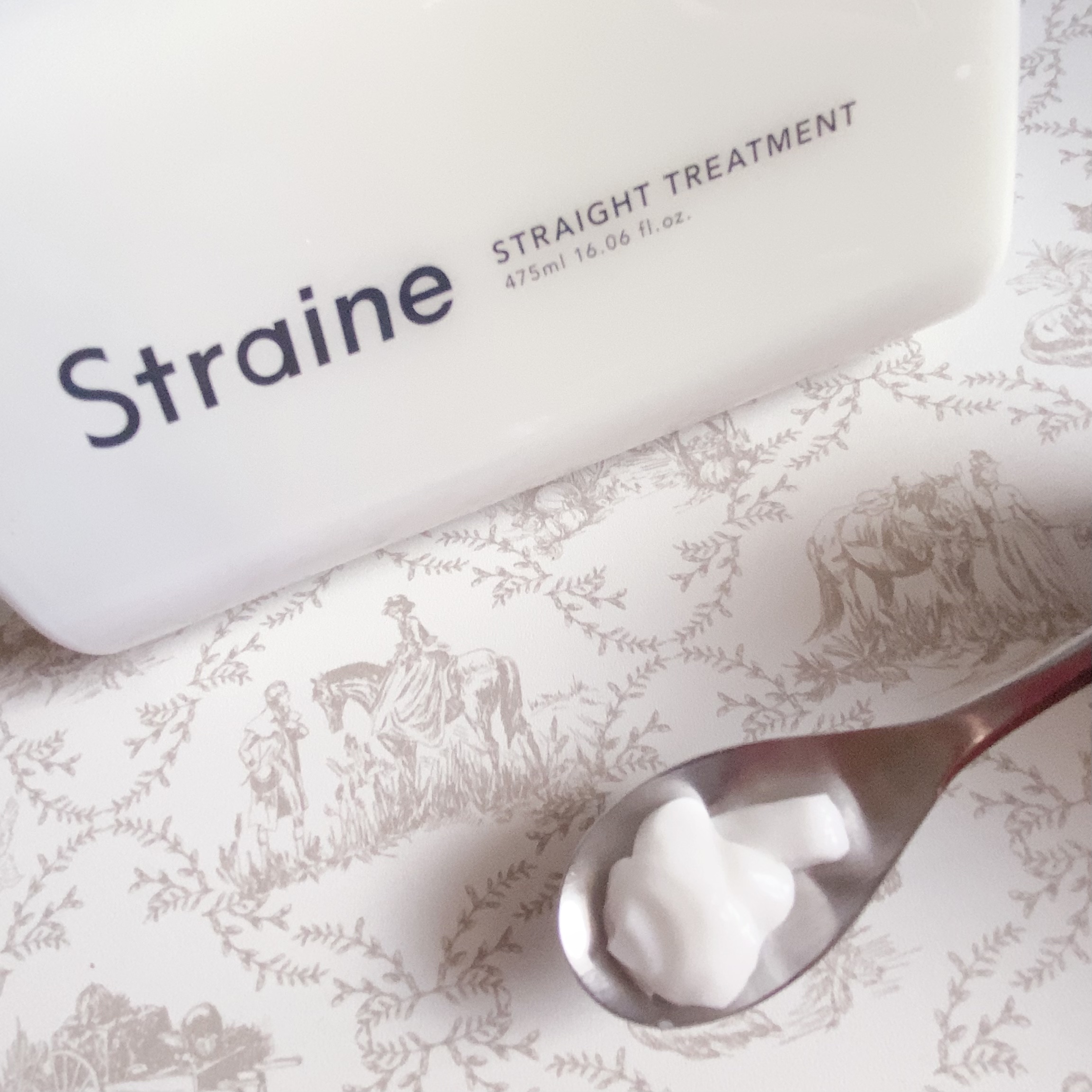 ストレートシャンプー/ストレートトリートメント ホワイトブロッサムの香り/Straine/市販シャンプーを使ったクチコミ（3枚目）