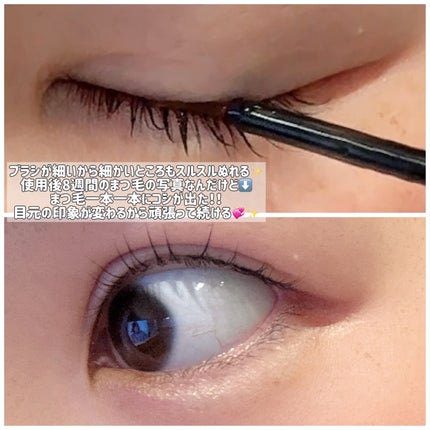 アイラッシュセラム100EX/COSNORI/まつげ美容液を使ったクチコミ(3枚目)