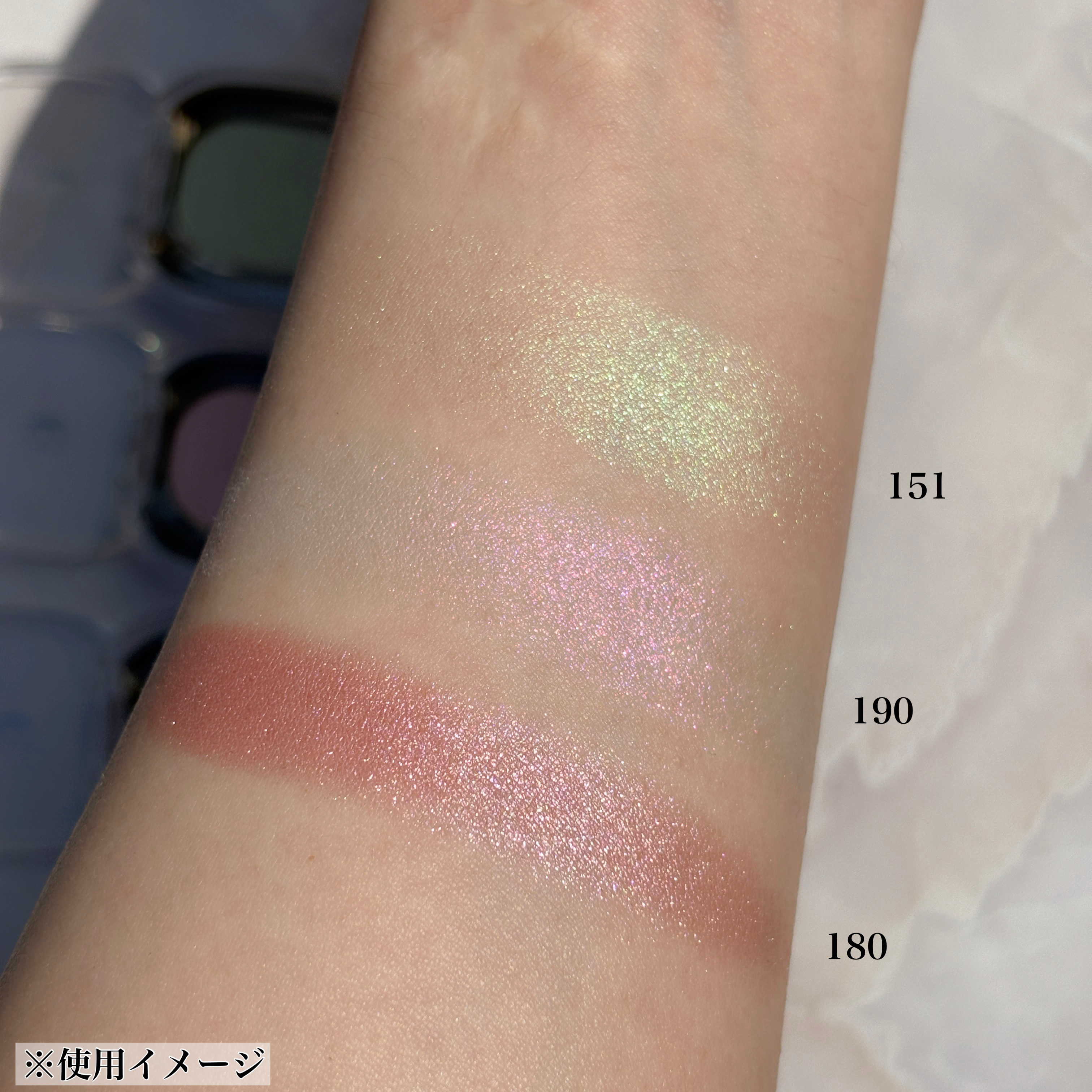 EYESHADOW SWEET DIA/Ameli/単色アイシャドウを使ったクチコミ（3枚目）