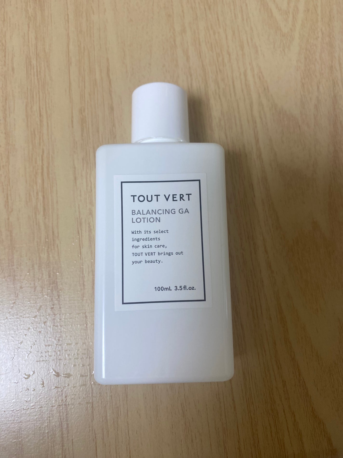 バランシングGAローション/TOUT VERT/化粧水を使ったクチコミ(1枚目)
