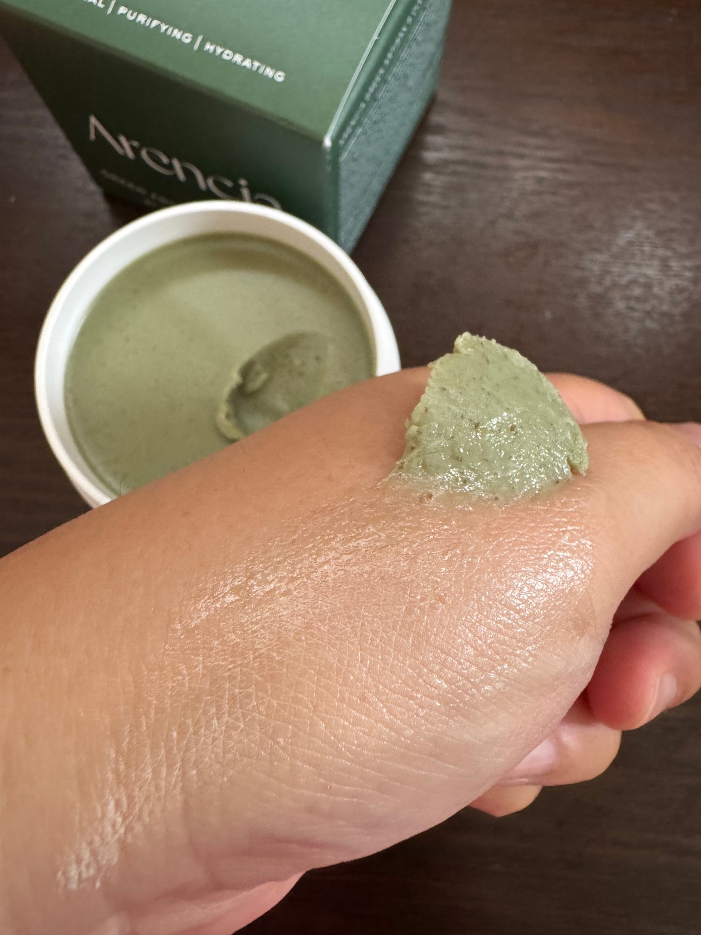 プレミアムもちソープ「グリーンアルティザン」/アレンシア/その他洗顔料を使ったクチコミ(5枚目)