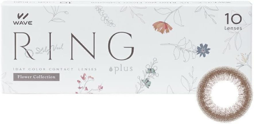 WAVEワンデー UV リング plus フラワーコレクション リリーベール WAVE