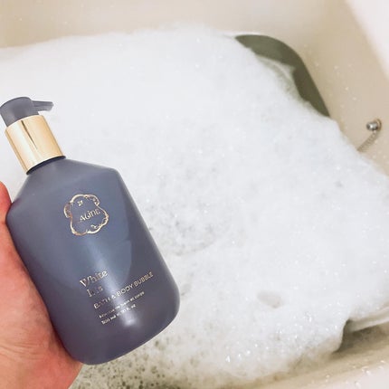 ホワイトアイリス バス&ボディバブル/Laline/ボディソープを使ったクチコミ(3枚目)