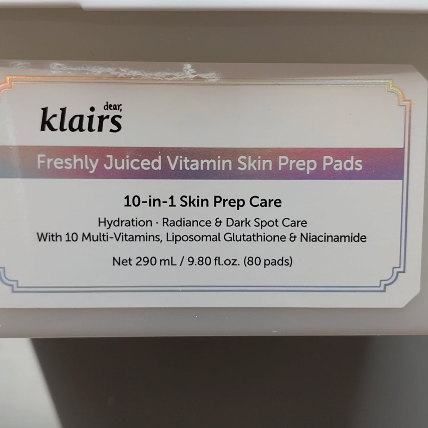 ビタグル10マスク/Klairs/シートマスク・パックを使ったクチコミ（3枚目）