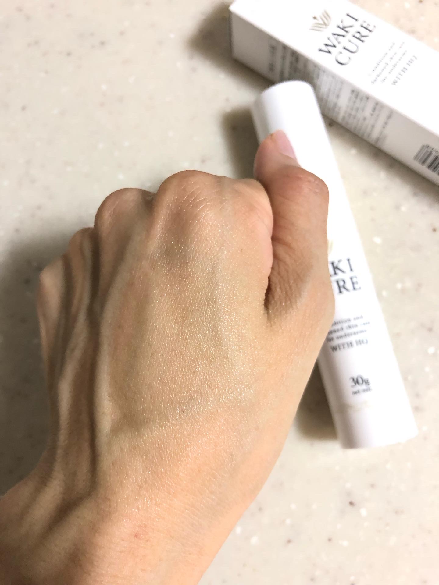 ワキキュア/CR-lab(シーアール・ラボ)/デオドラント・制汗剤を使ったクチコミ（3枚目）