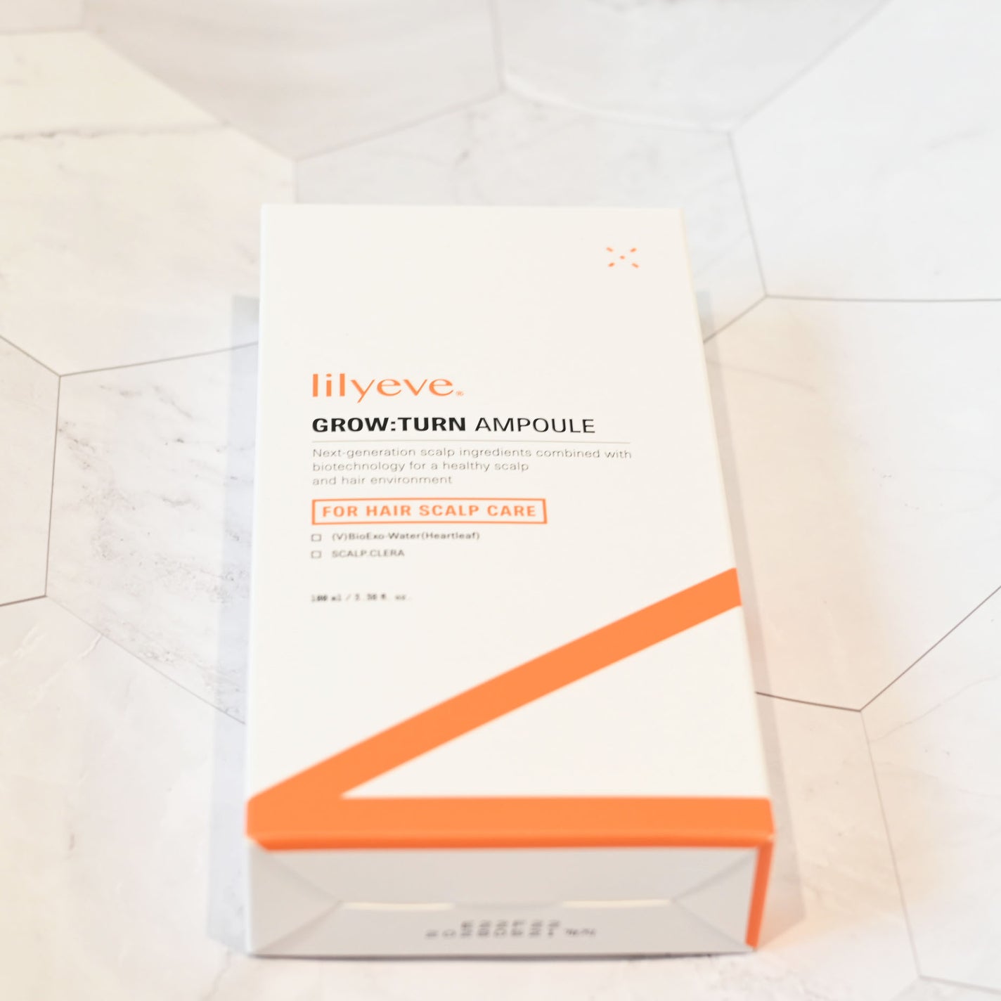 グローターンヘアアンプル/リリーイブ/頭皮ローションを使ったクチコミ(1枚目)