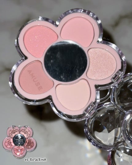 フローラアイパレット/AMUSE/アイシャドウを使ったクチコミ(6枚目)