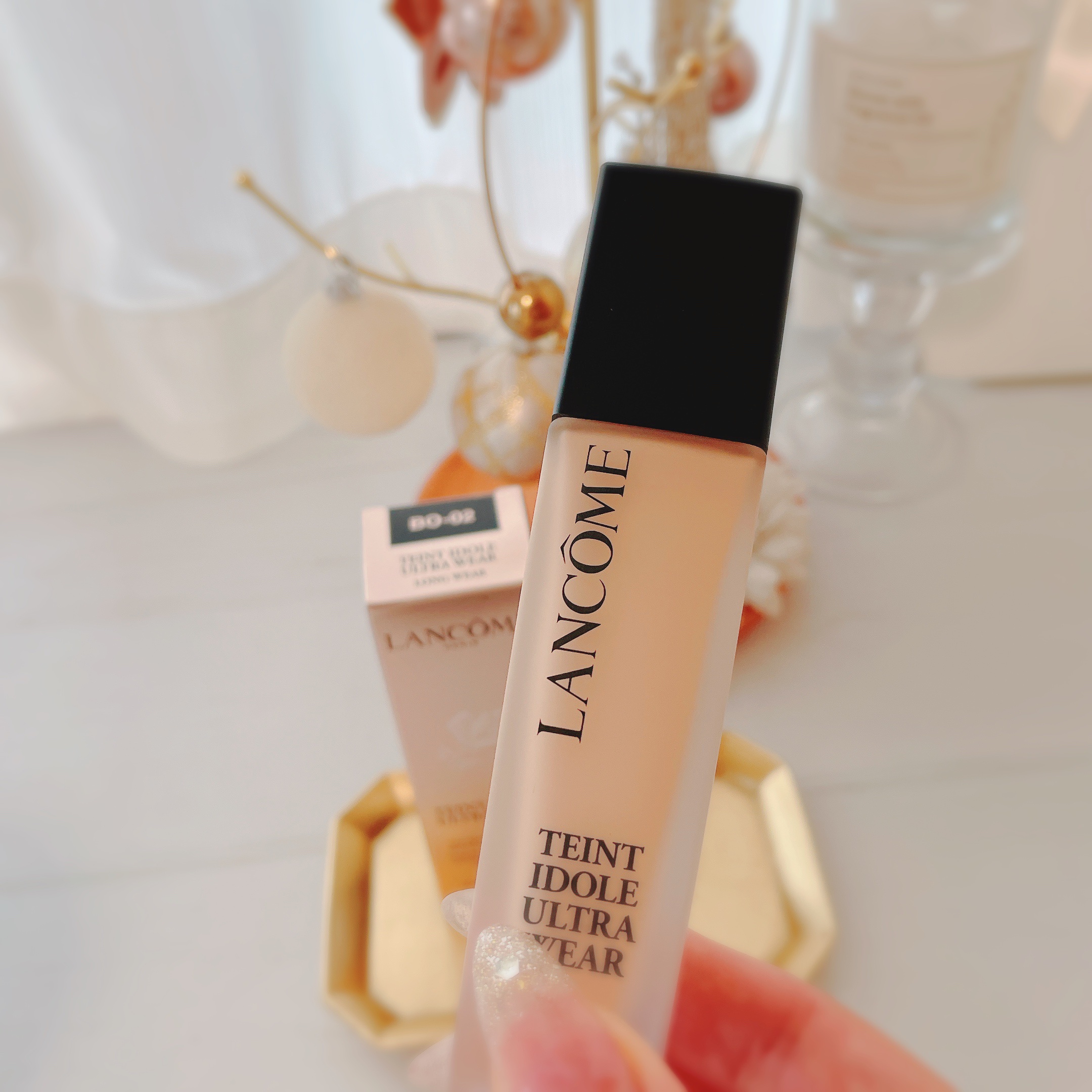 タンイドル ウルトラ ウェア リキッド N/LANCOME/リキッドファンデーションを使ったクチコミ（1枚目）