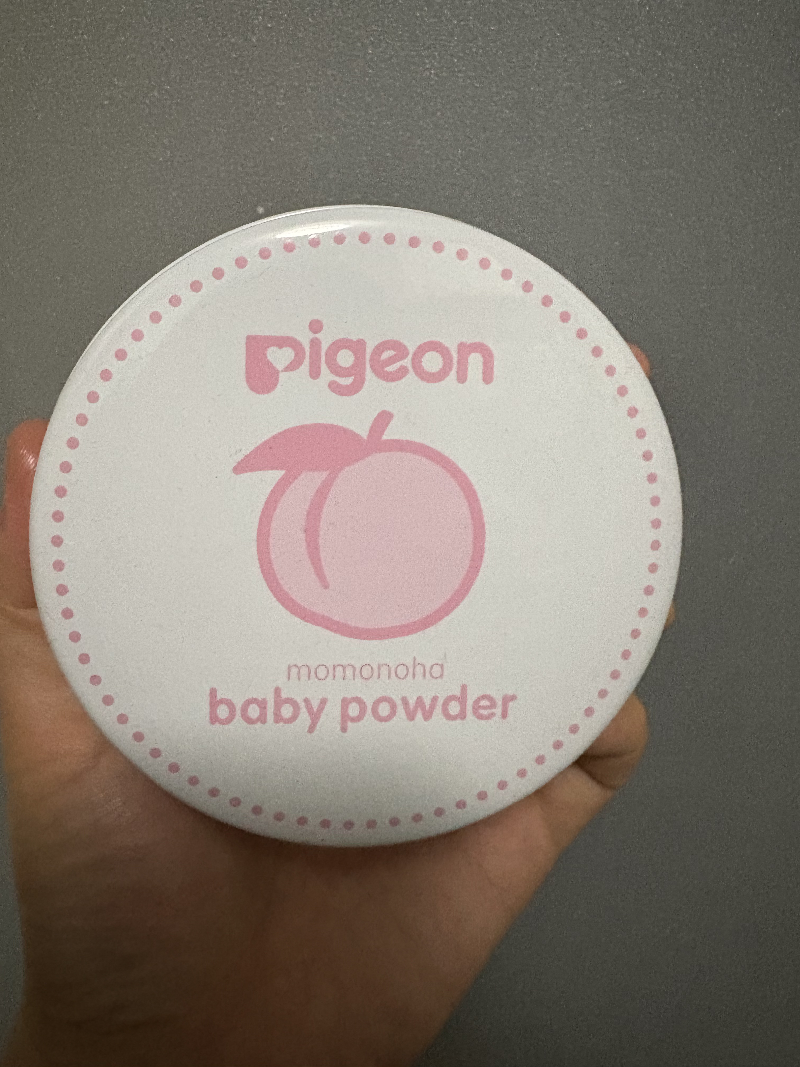 ベビーパウダー（ももの葉）/ピジョン/その他を使ったクチコミ（1枚目）
