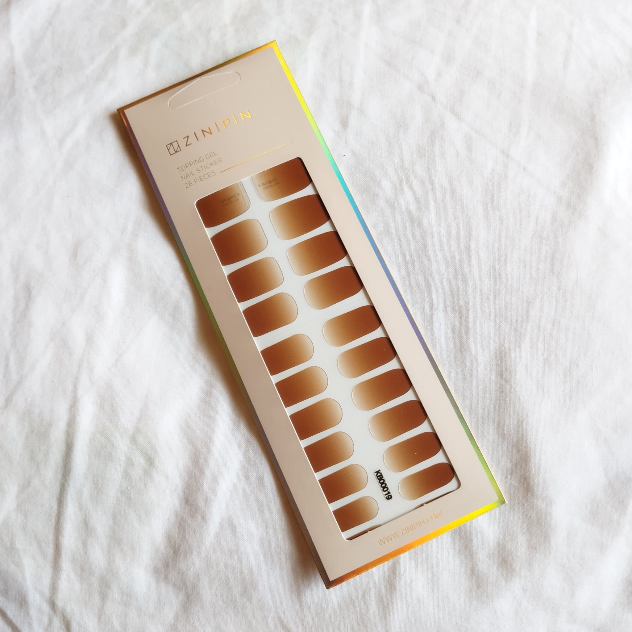 貼るだけネイルシール/ZINIPIN/ネイルシールを使ったクチコミ（1枚目）