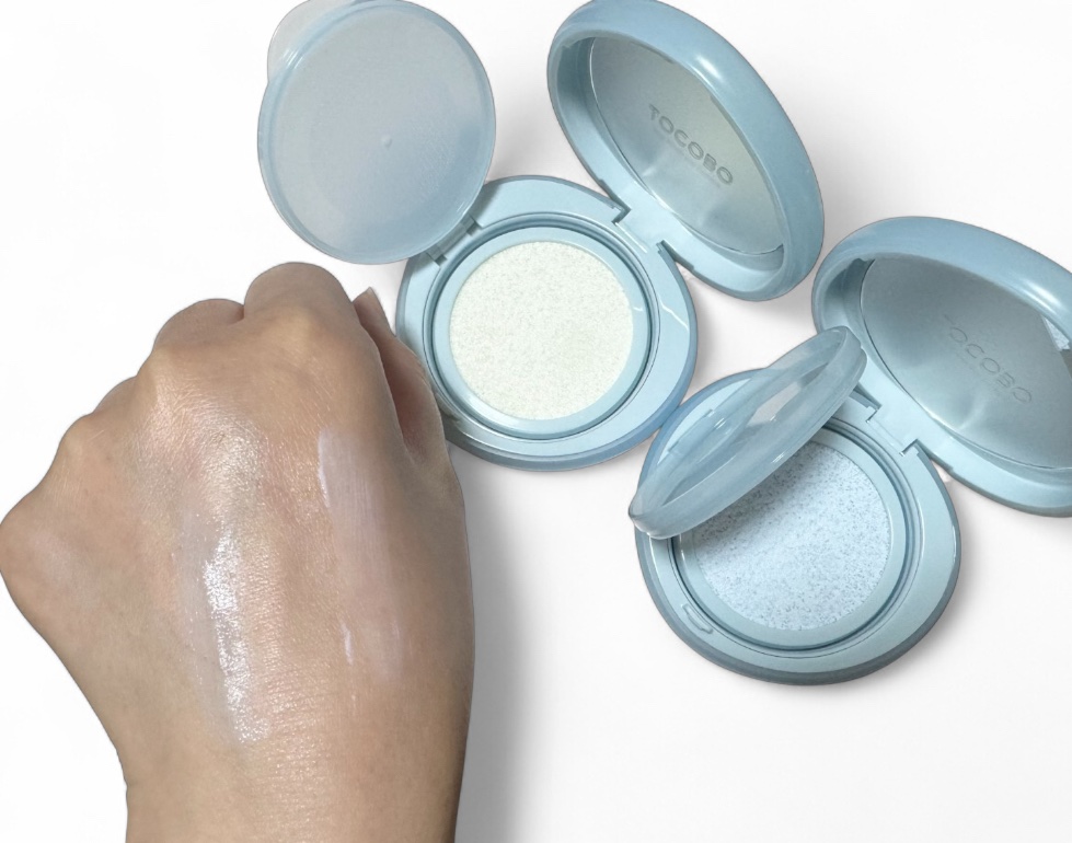 ブラーフィニッシュサンクッション/TOCOBO/日焼け止めパウダーを使ったクチコミ（3枚目）