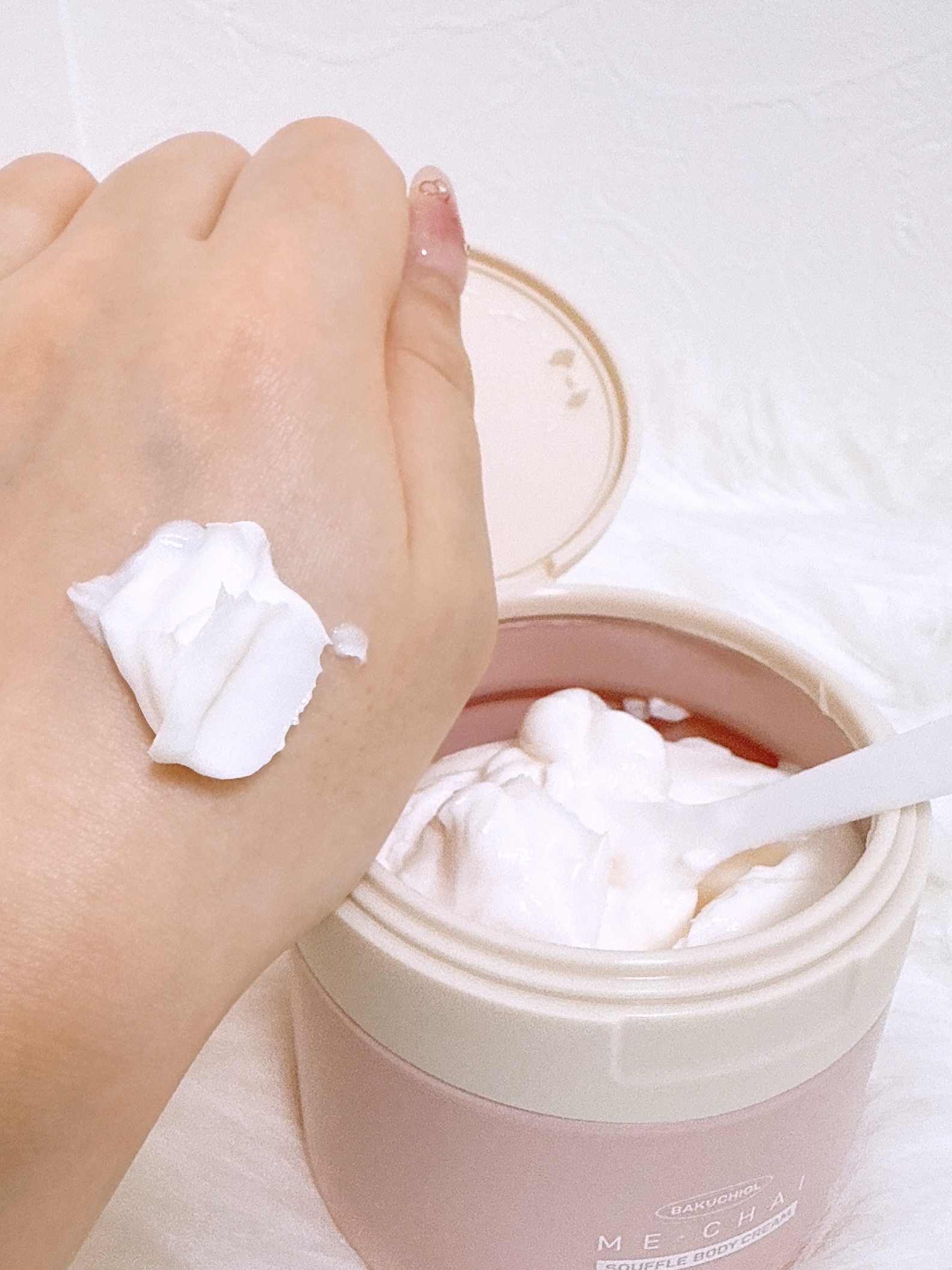 バクチオールスフレボディクリーム/MECHAI/ボディクリームを使ったクチコミ（3枚目）