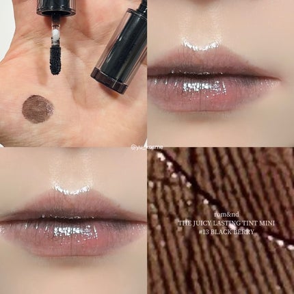 ザ ジューシーラスティングティント/rom&nd/リップティントを使ったクチコミ(5枚目)