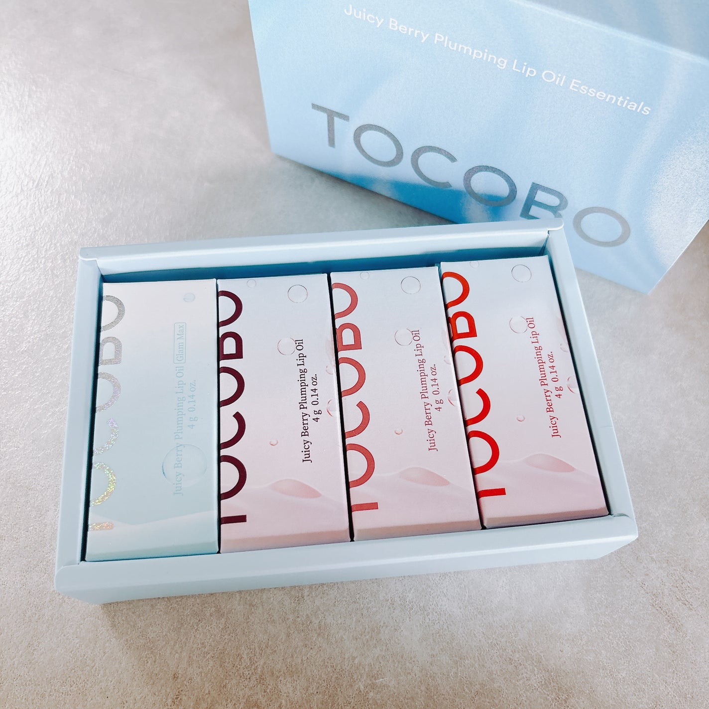 ジューシーベリープランピングリップオイル/TOCOBO/リップグロスを使ったクチコミ(3枚目)