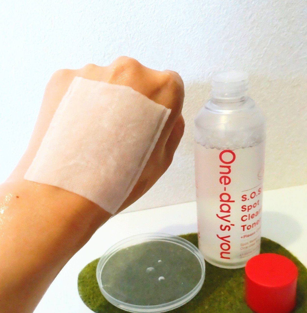 SOSスポットクリアトナー/One-day's you/化粧水を使ったクチコミ(4枚目)