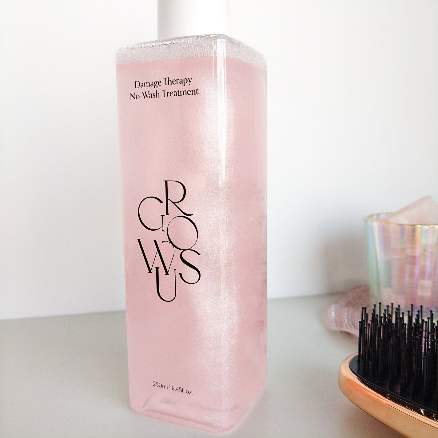 洗い流さないトリートメント/GROWUS/アウトバストリートメントを使ったクチコミ(4枚目)