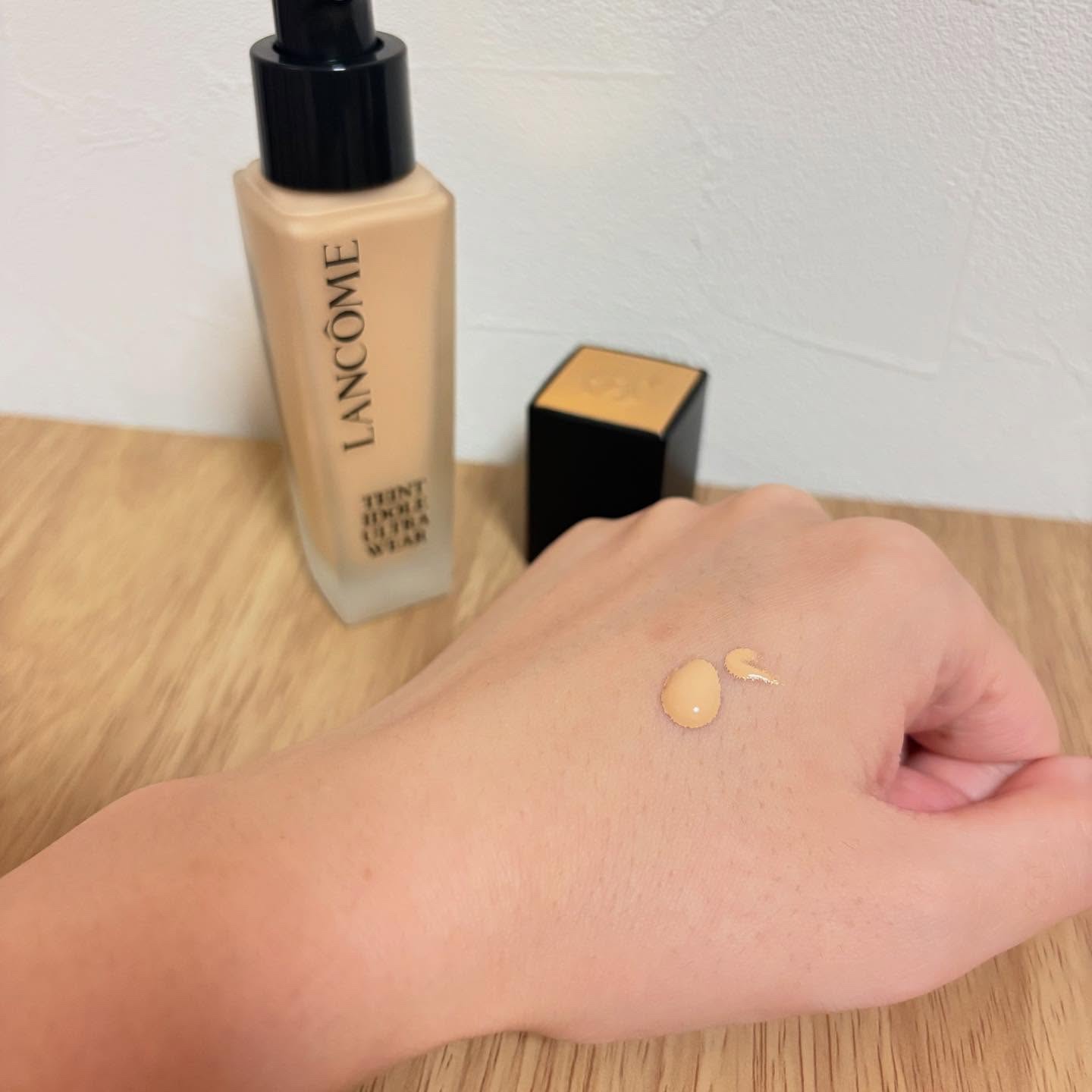 タンイドル ウルトラ ウェア リキッド N/LANCOME/リキッドファンデーションを使ったクチコミ（2枚目）