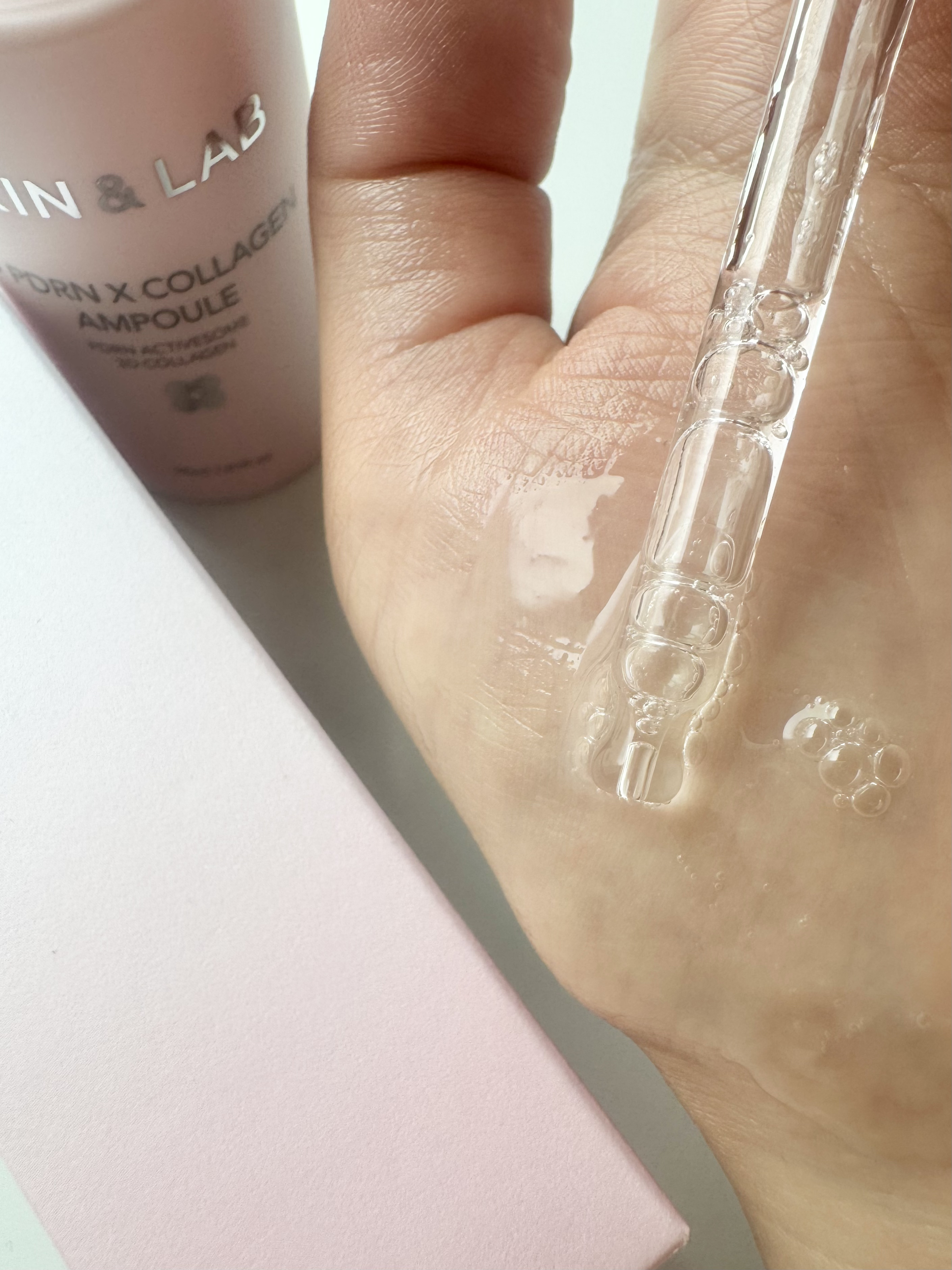 3D PDRN X コラーゲンアンプル/SKIN&LAB/美容液を使ったクチコミ（2枚目）
