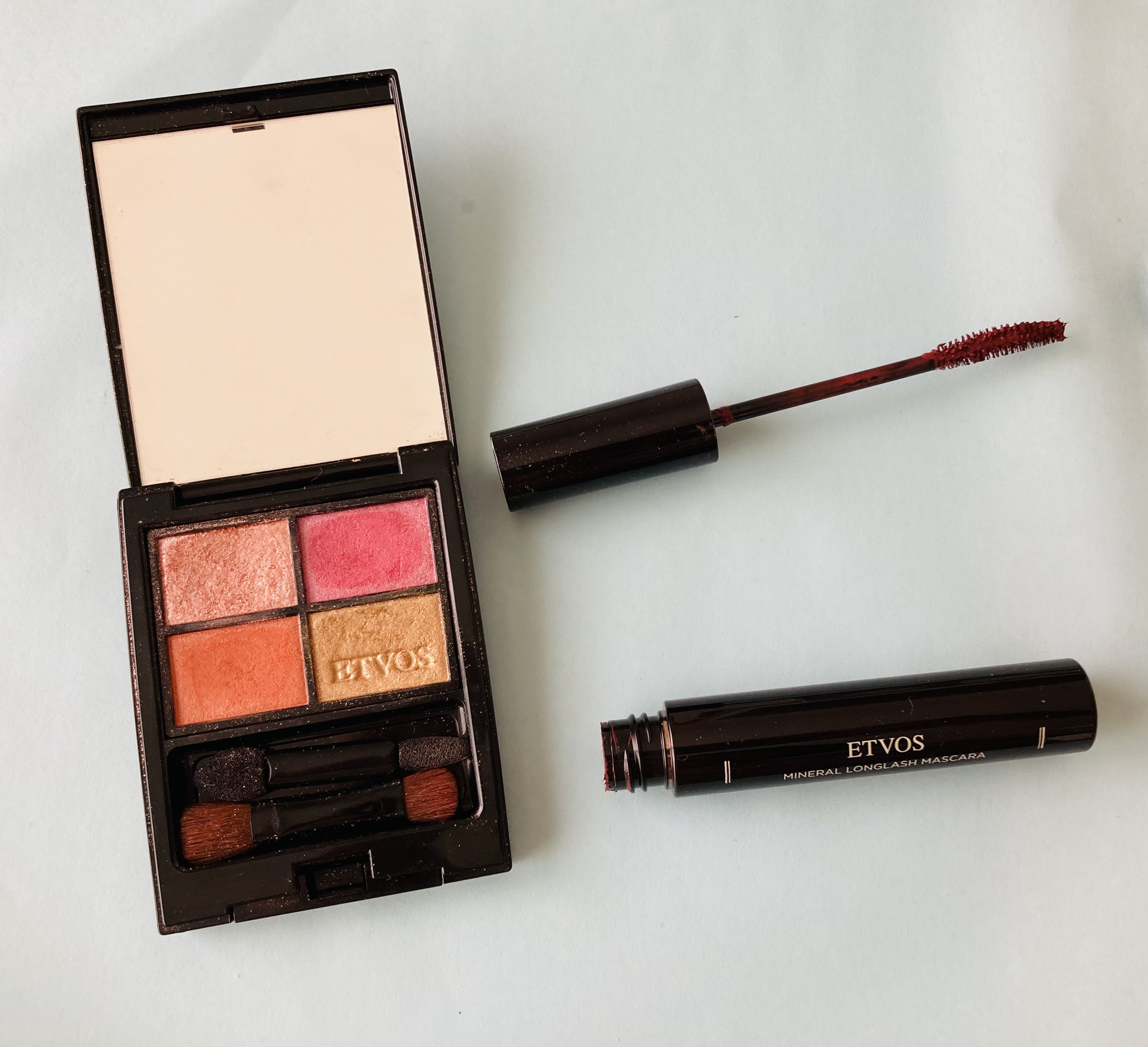 ミネラルロングラッシュマスカラ モーブボルドー/エトヴォス/マスカラを使ったクチコミ（2枚目）