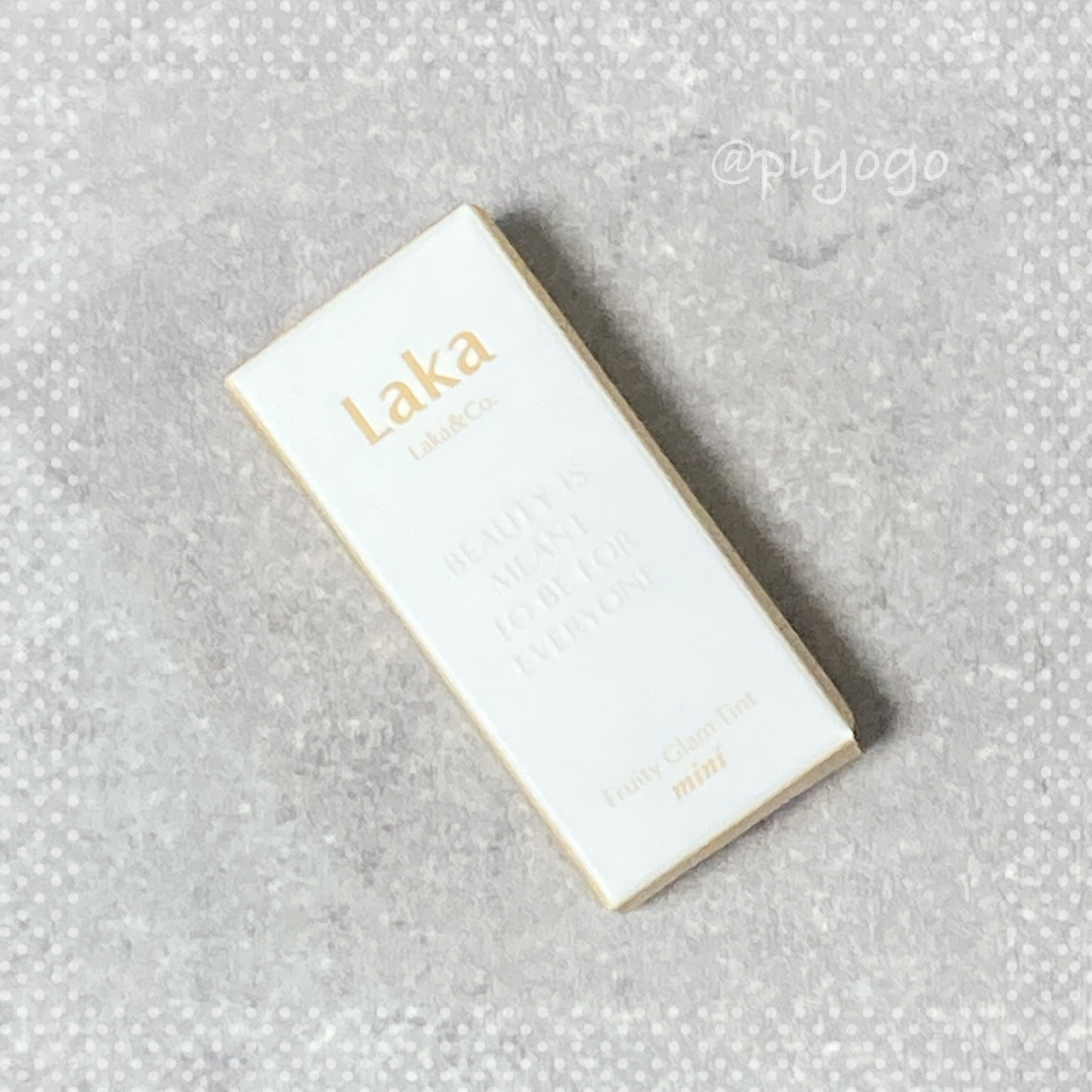 フルーティーグラムティント/Laka/リップティントを使ったクチコミ（1枚目）