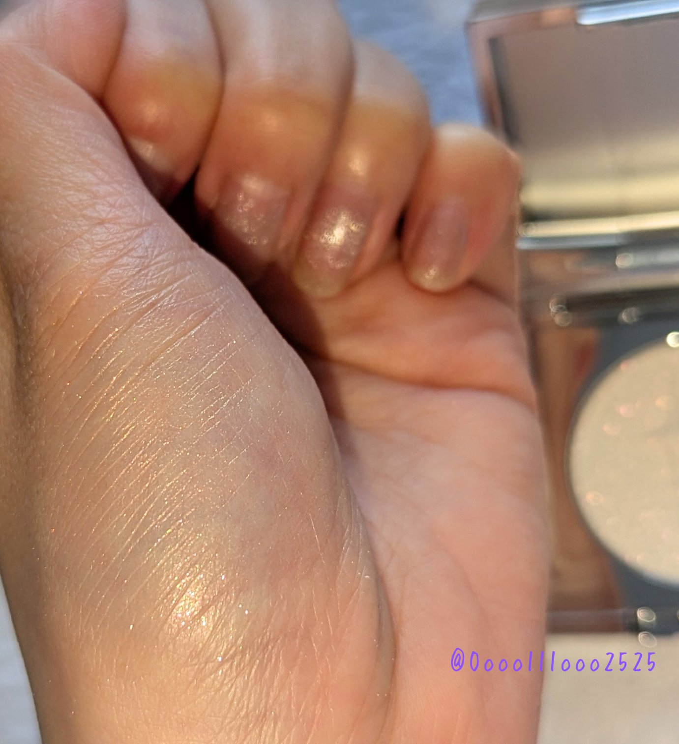 ポラリスシャインハイライター/Dinto/パウダーハイライトを使ったクチコミ（3枚目）