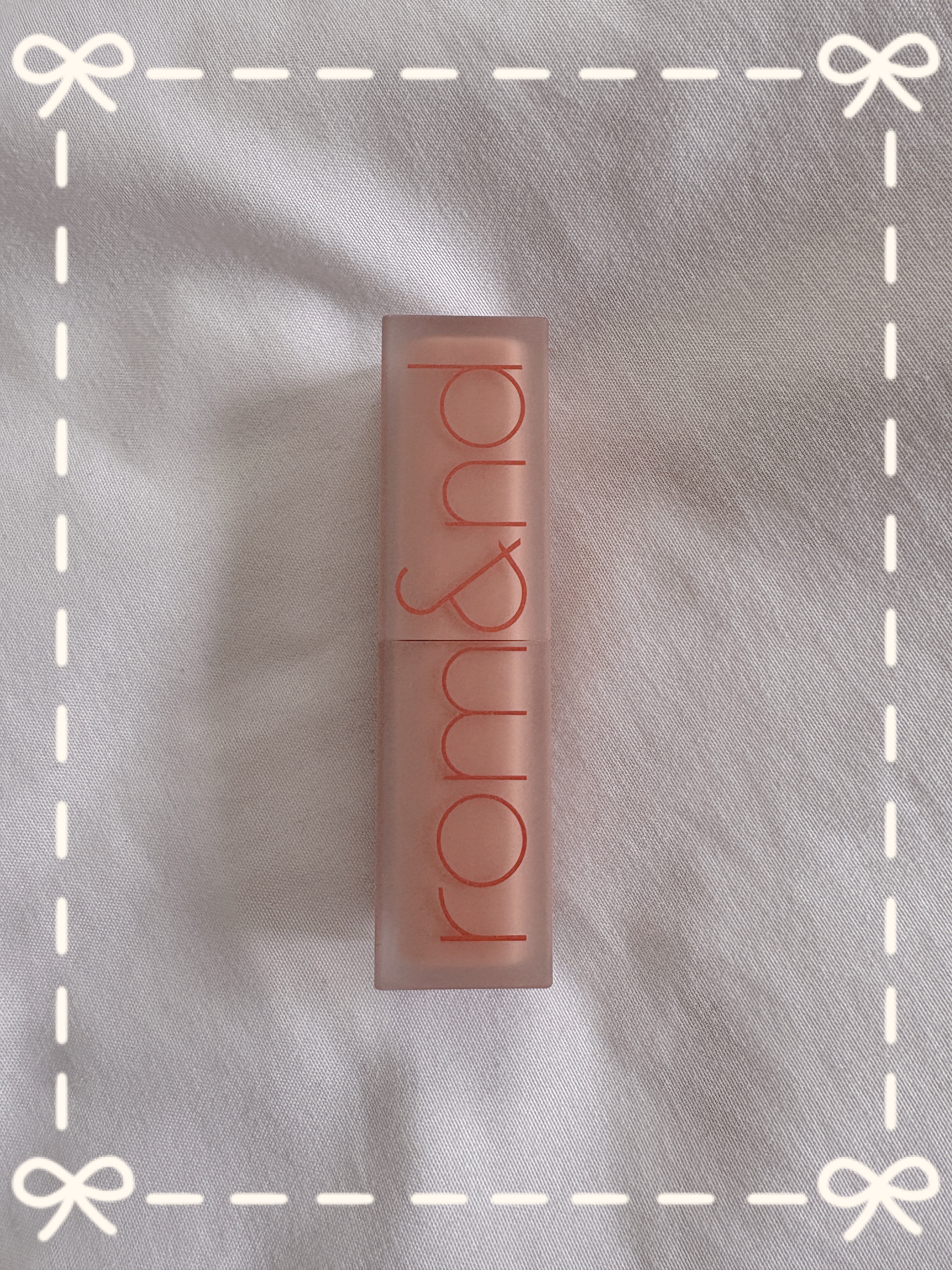 ゼロマットリップスティック/rom&nd/口紅を使ったクチコミ（1枚目）