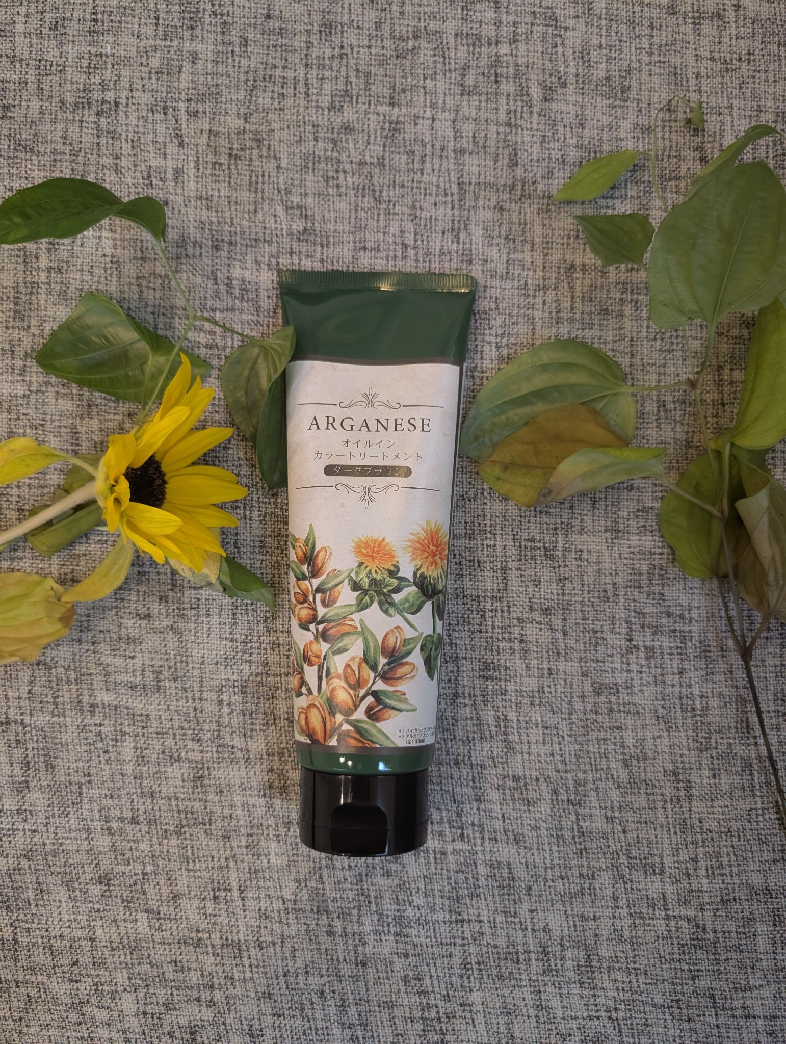 アルガネーゼ オイルインカラートリートメント/ウィルミナ/ヘアカラーを使ったクチコミ（1枚目）