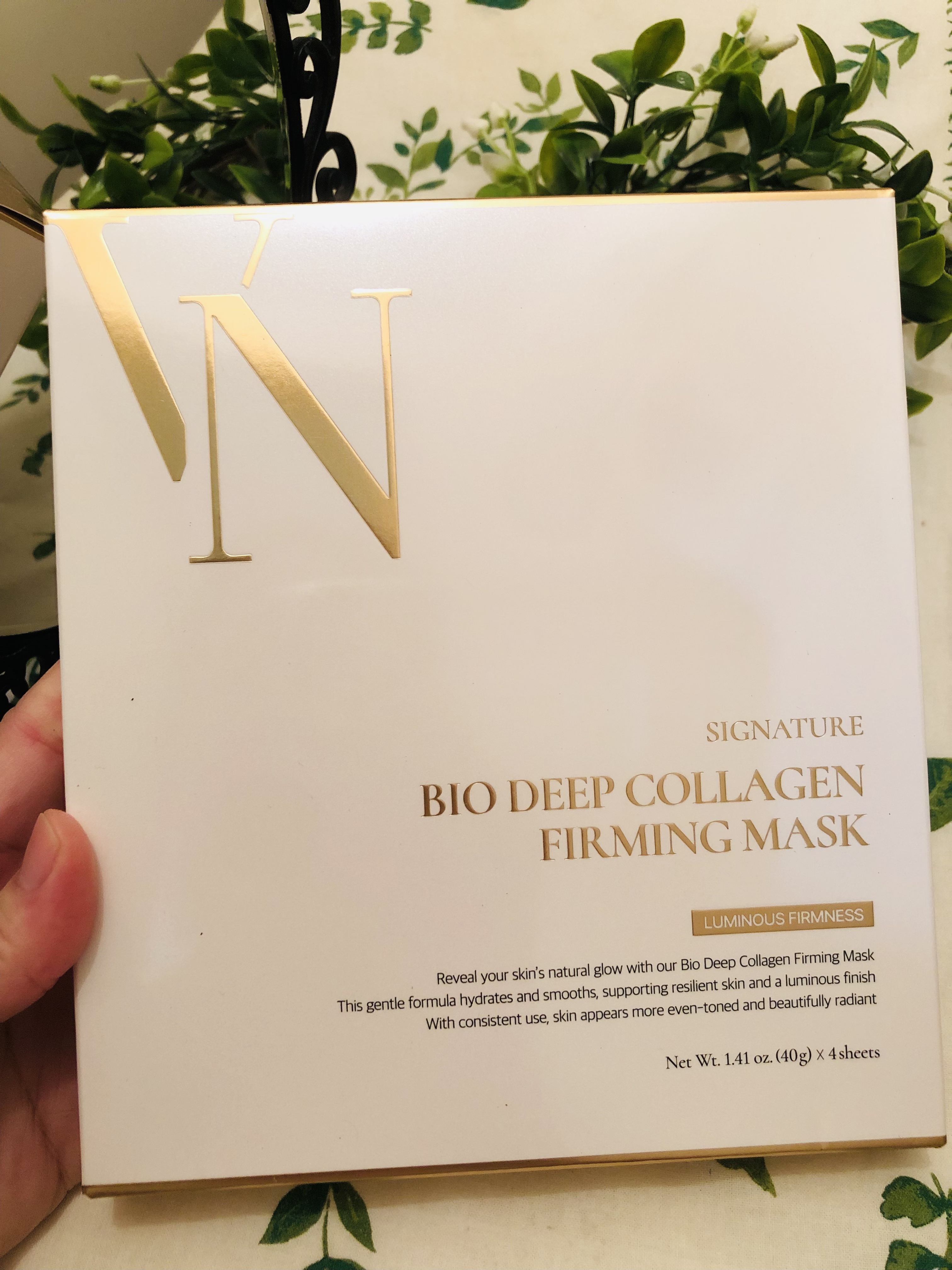 シグニチャーバイオディープコラーゲンファーミングマスク/VINNE /シートマスク・パックを使ったクチコミ（2枚目）