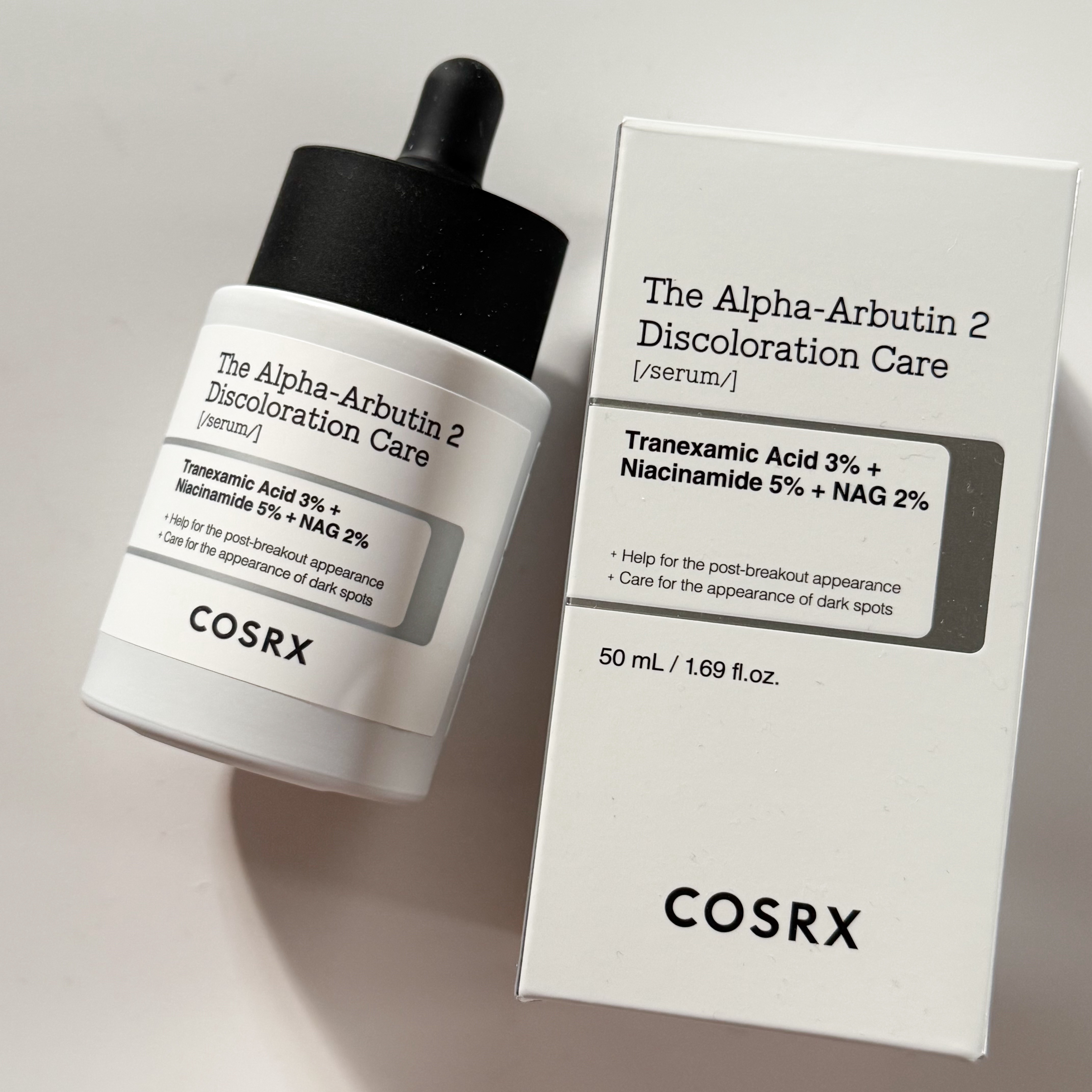 RXザ・アルファアルブチン2 ニキビ跡ケアセラム/COSRX/美容液を使ったクチコミ（1枚目）