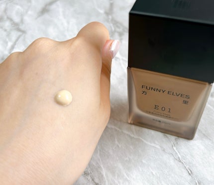 ロングウエアファンデーション/FUNNY ELVES方里/リキッドファンデーションを使ったクチコミ(3枚目)