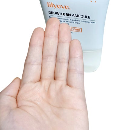 グローターンヘアアンプル/リリーイブ/頭皮ローションを使ったクチコミ(4枚目)