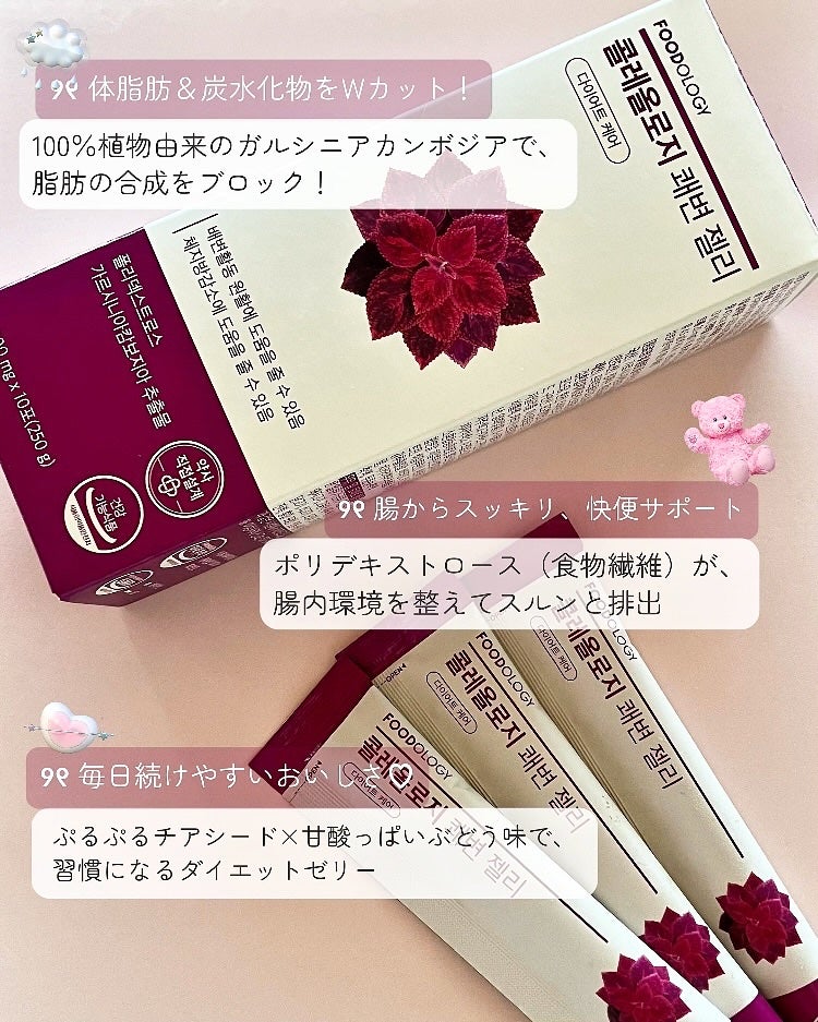 コレオロジーカットゼリー/FOODOLOGY/食品を使ったクチコミ(7枚目)