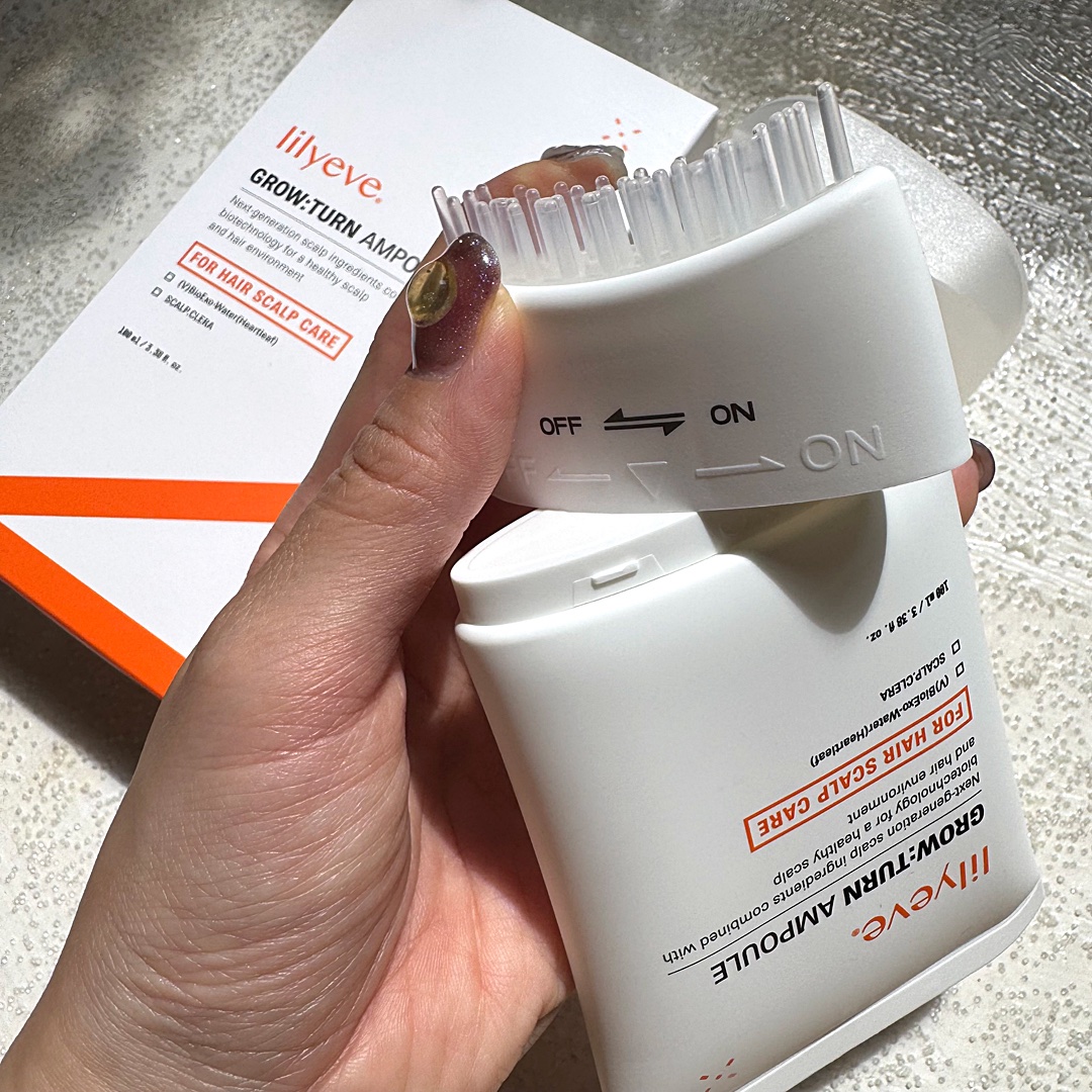 グローターンヘアアンプル/リリーイブ/頭皮ローションを使ったクチコミ（2枚目）