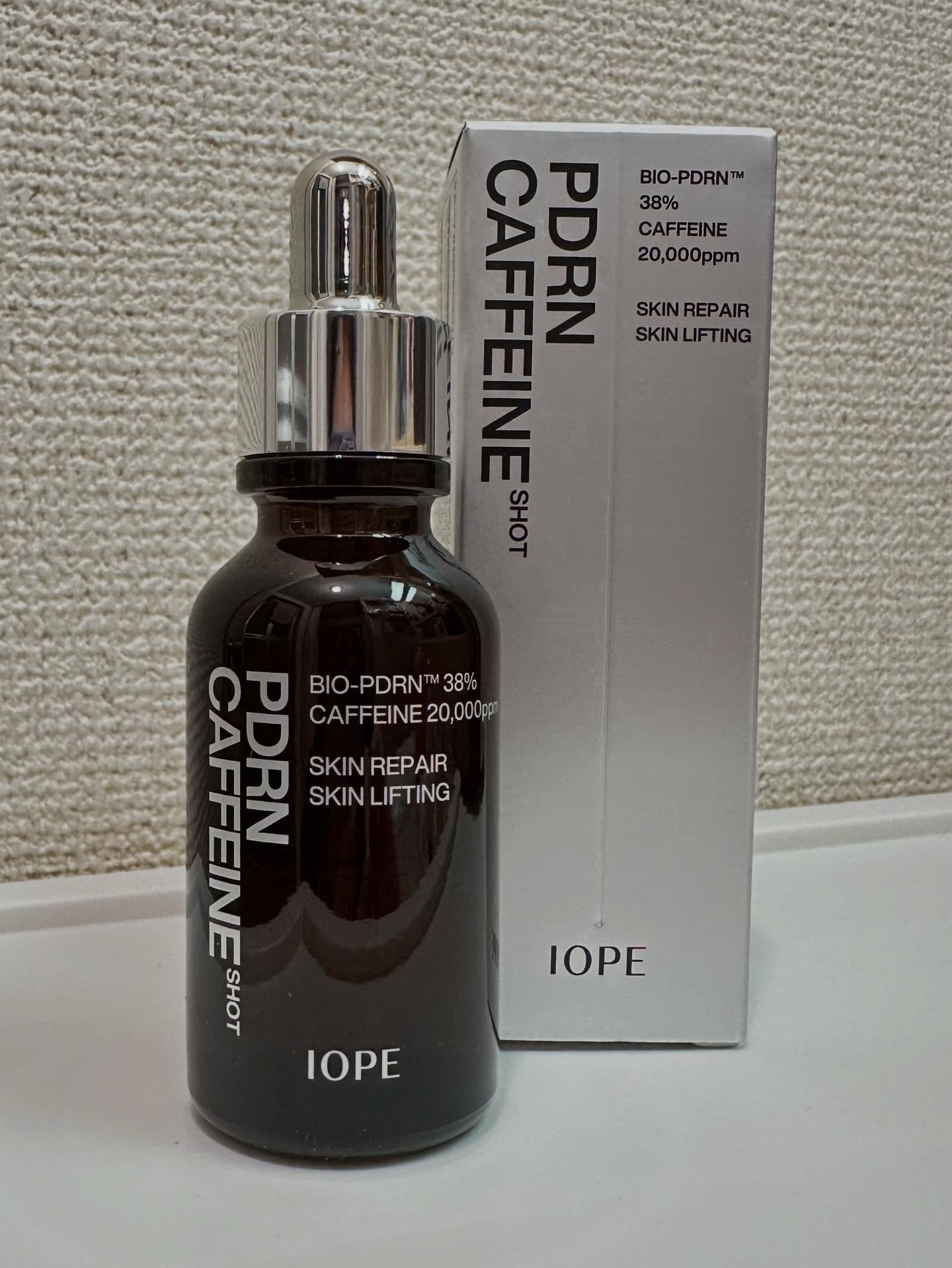 PDRNカフェインショット/IOPE/美容液を使ったクチコミ（3枚目）